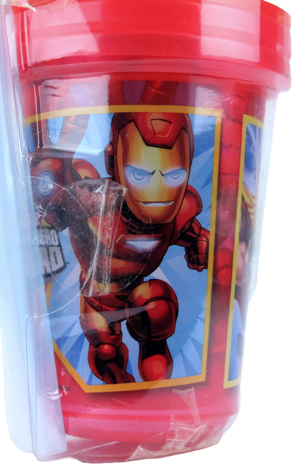 Marvel Superhero Sqad 3-Pack 10oz Reusable Kids Sippy Cups W/Lids/Straws NO BPA | eBay