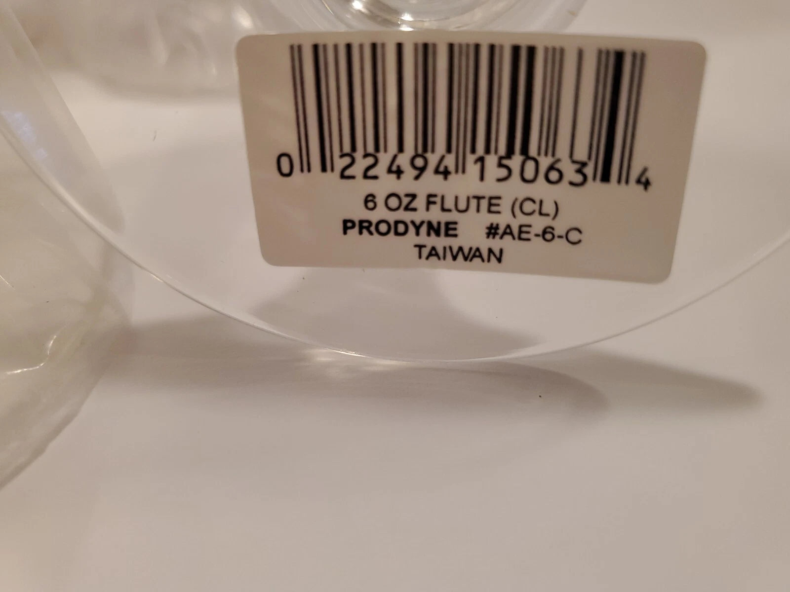 Clear Acrylic Stemmed Champagne Flutes 6 oz capacity Set Of 23. | eBay