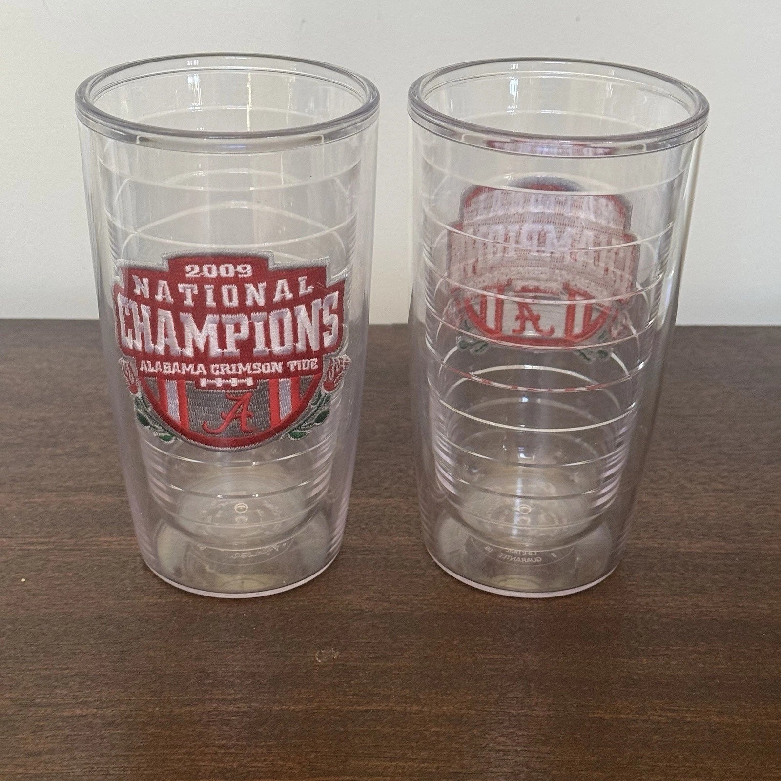 Tervis Tumblers Alabama 2009 National Champions 2 Insulated Cups 16 Oz Roll Tide | eBay