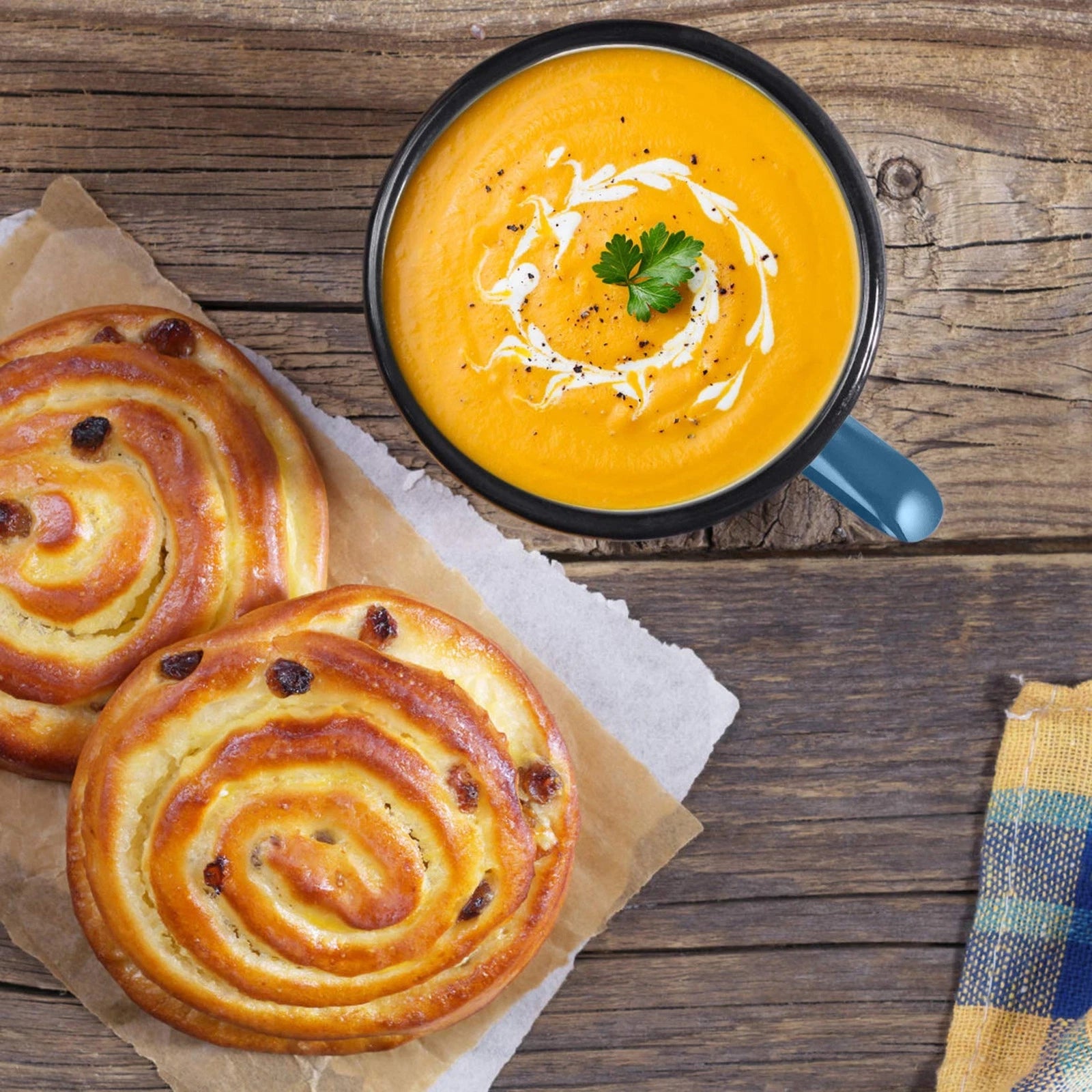 Blue Enamel Coffee Mugs Set of 6 12oz Small Camping Enamel Tea Cups for Indoo... | eBay
