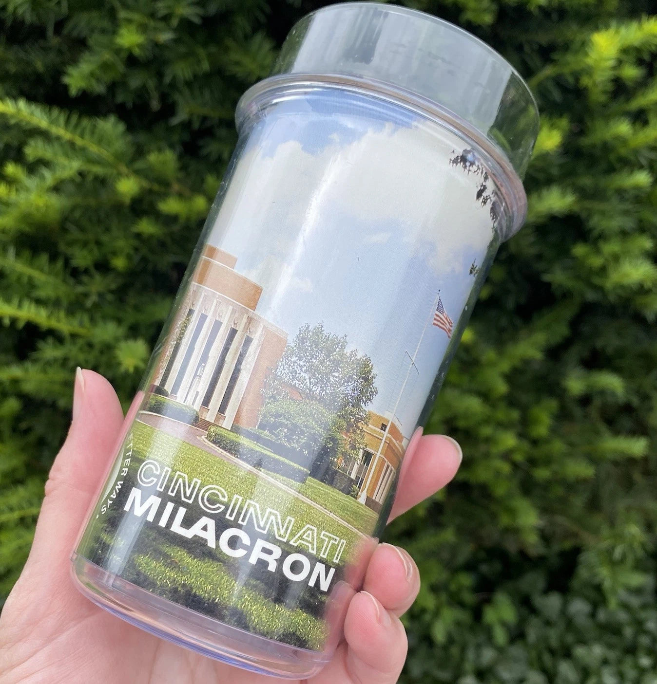 4 Thermo Serve CINCINNATI MILACRON 100 Year Anniversary Pictured Tumblers USA | eBay