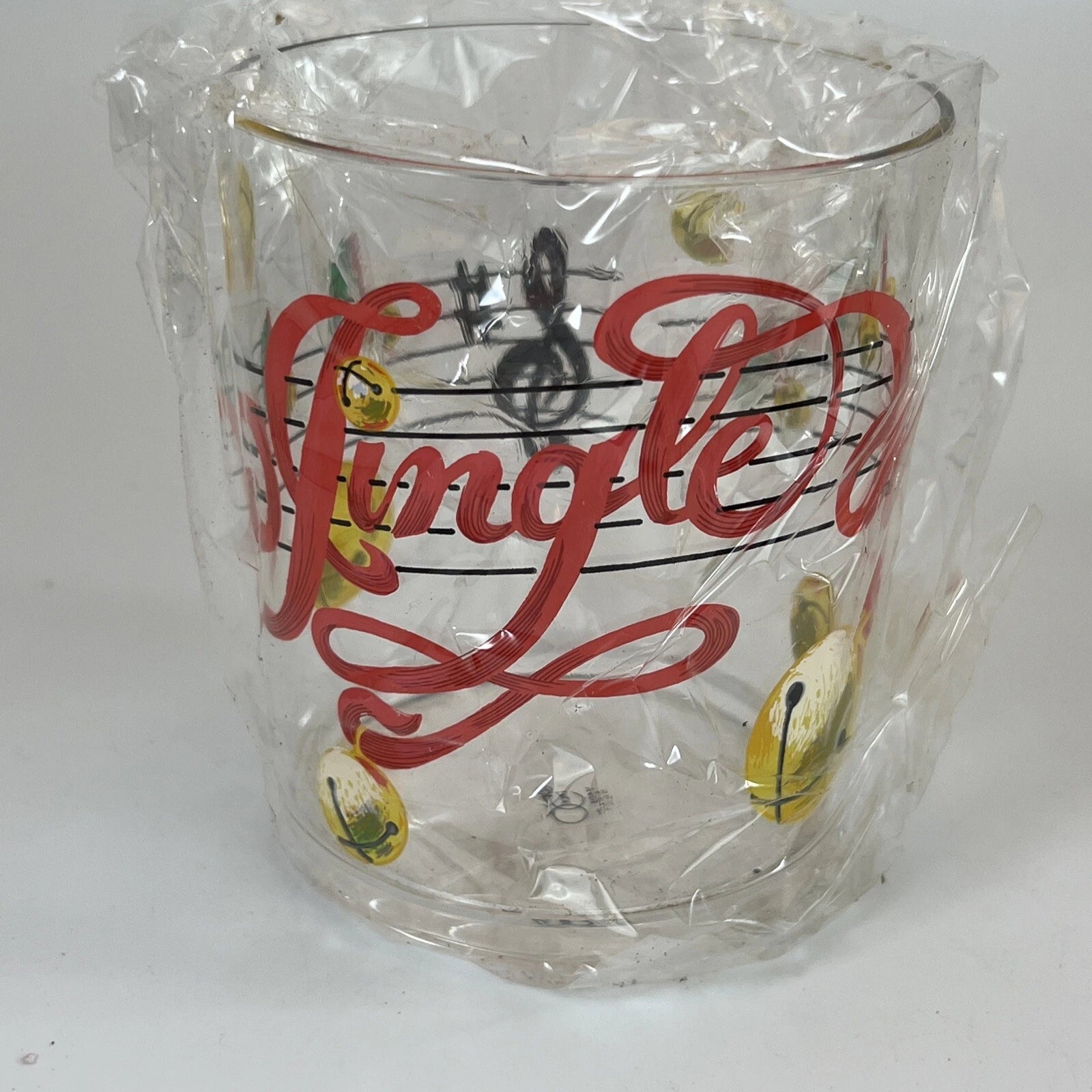 Department 56 VTG Jingle Bells Christmas Plastic Drink Cups Boxed Set of 4 RARE | eBay