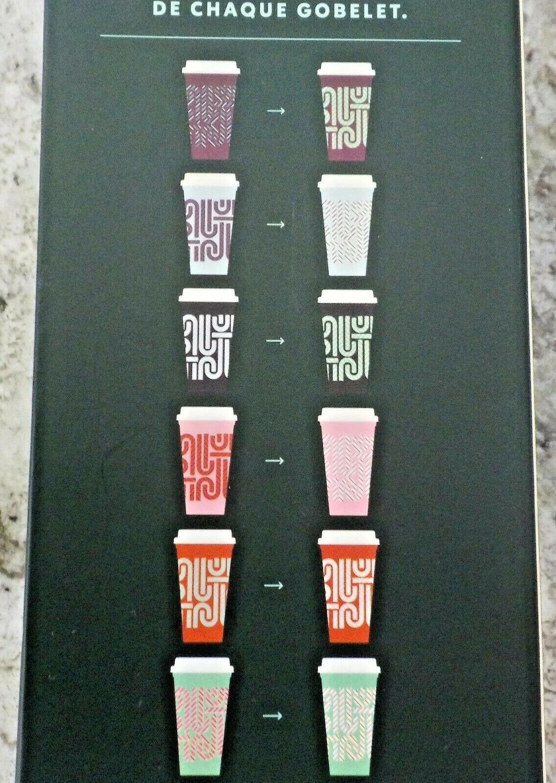 STARBUCKS Reusable Color Changing Hot Cups CHRISTMAS 2020 6 Cups + Lids (NIB) | eBay