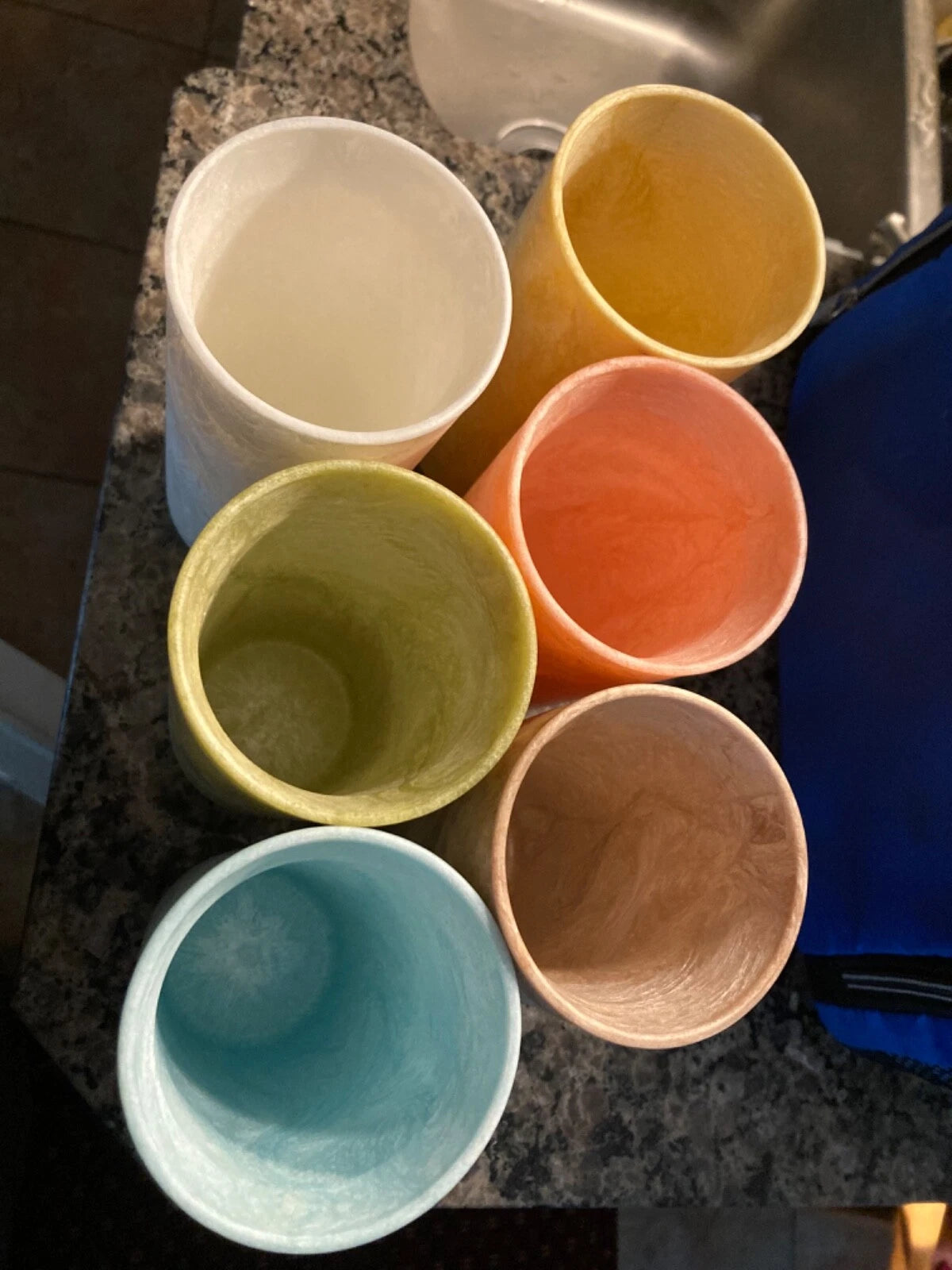 Brand New, Rare Crestwood Foam Insulated Tumblers Set of 6 Made In USA | eBay