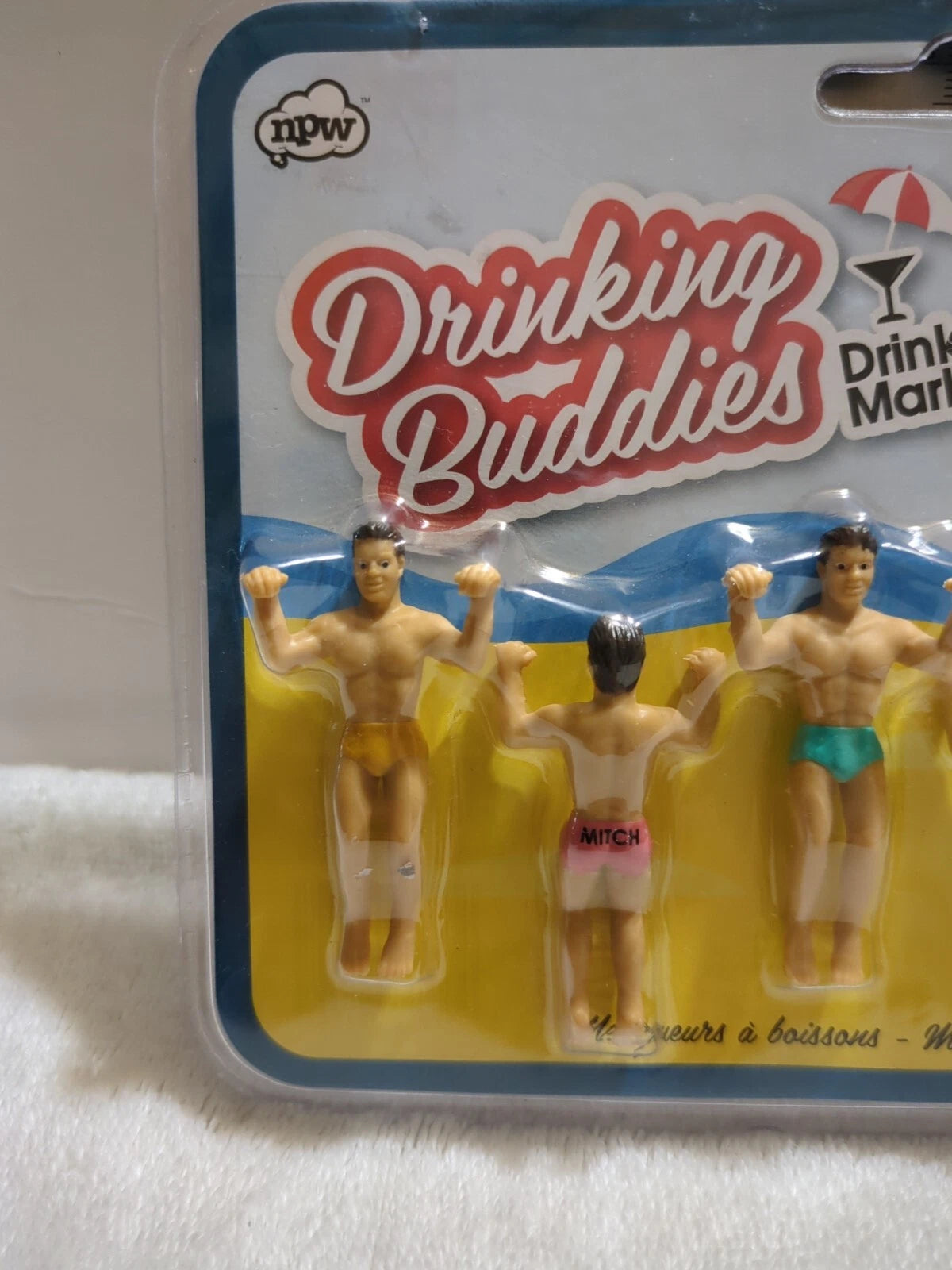 Drinking Buddies Cocktail Markers - Muscular Men with 6-Pack Abs Party Decor | eBay