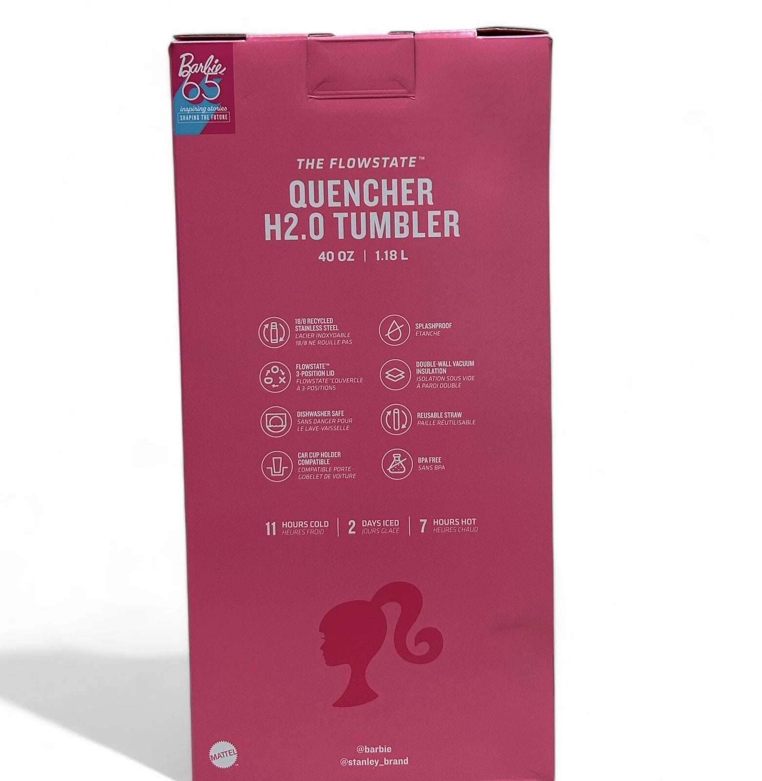 Barbie x Stanley 40oz Icon Quencher New! Unopened * Ready to Ship! * | eBay