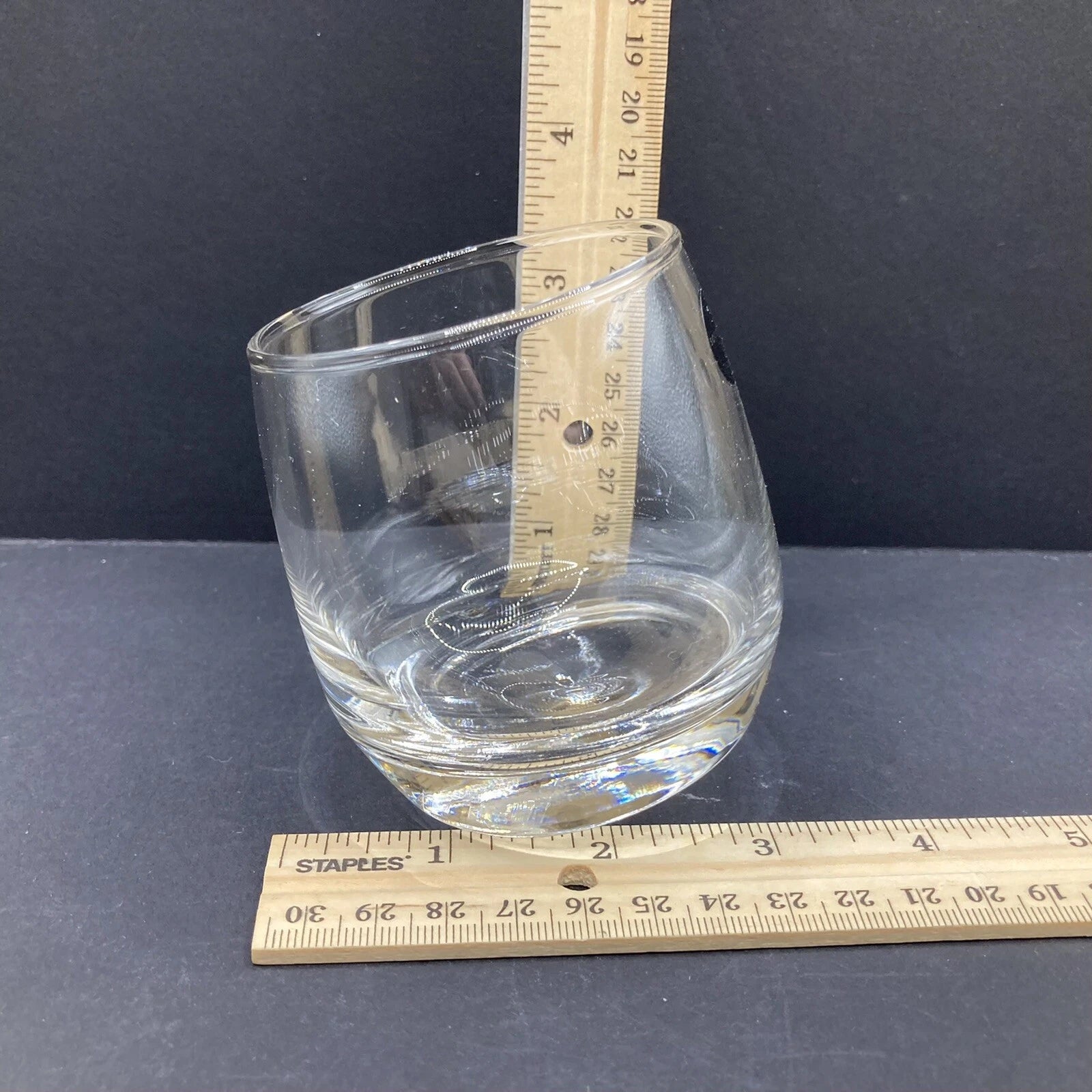 Rocking Glasses - By SAGAFORM - Rounded Bottom 6 PK Set Roly Poly | eBay