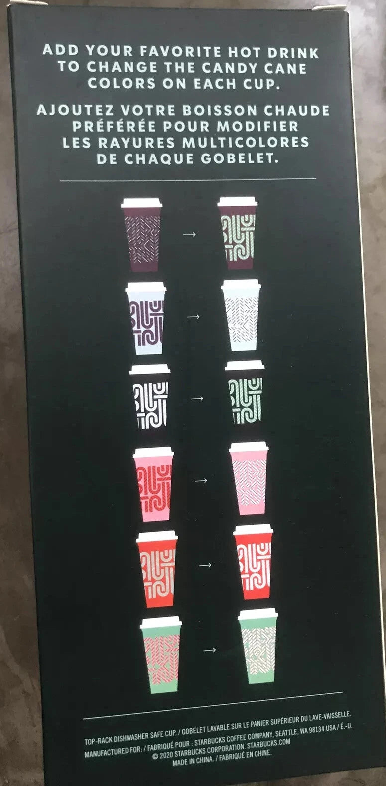 Starbucks Color Changing Hot Cups Holiday 2020 | eBay
