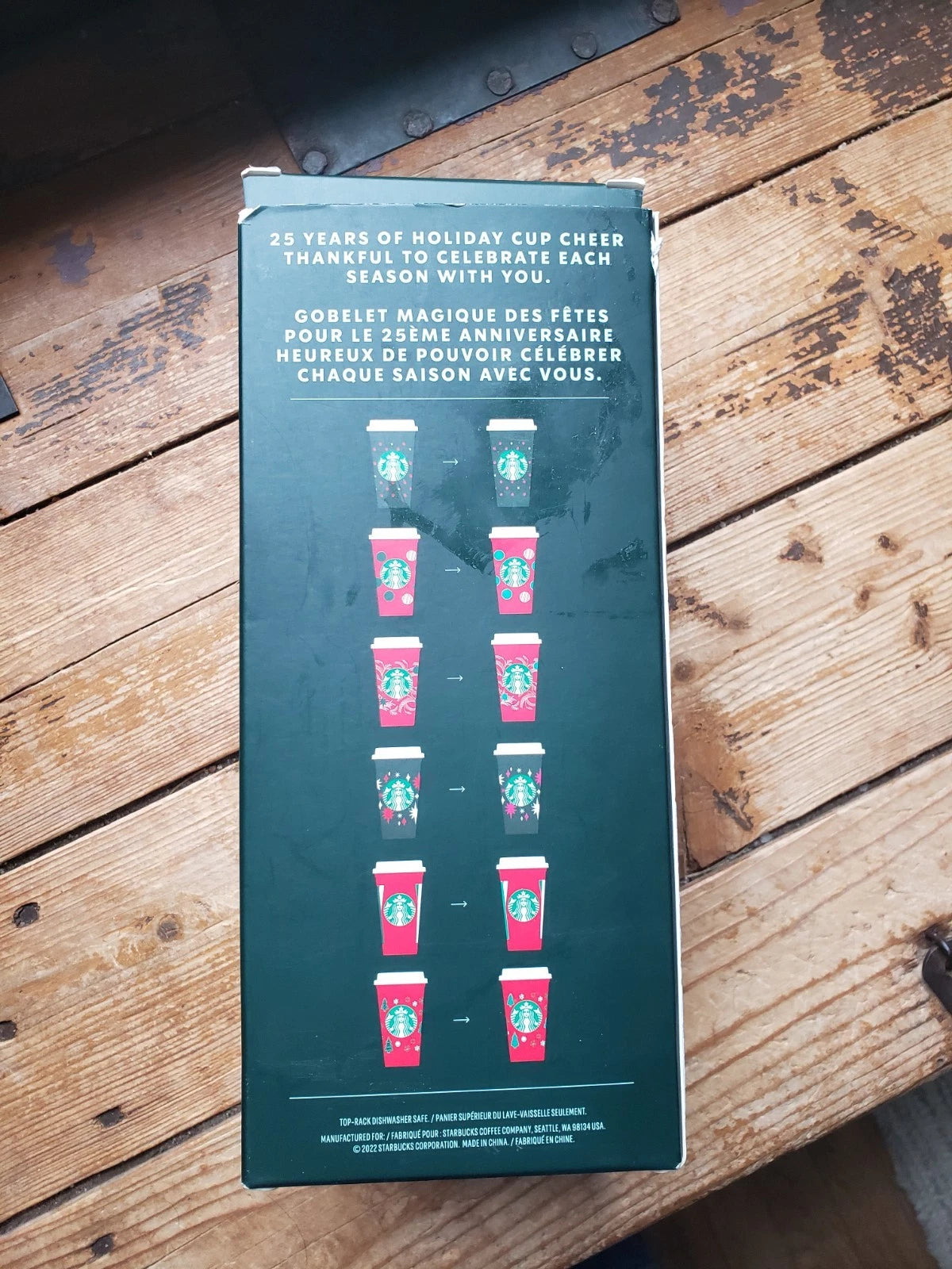 Starbucks Color Changing Reusable Holiday Cups, Set Of 6, New. 16oz | eBay