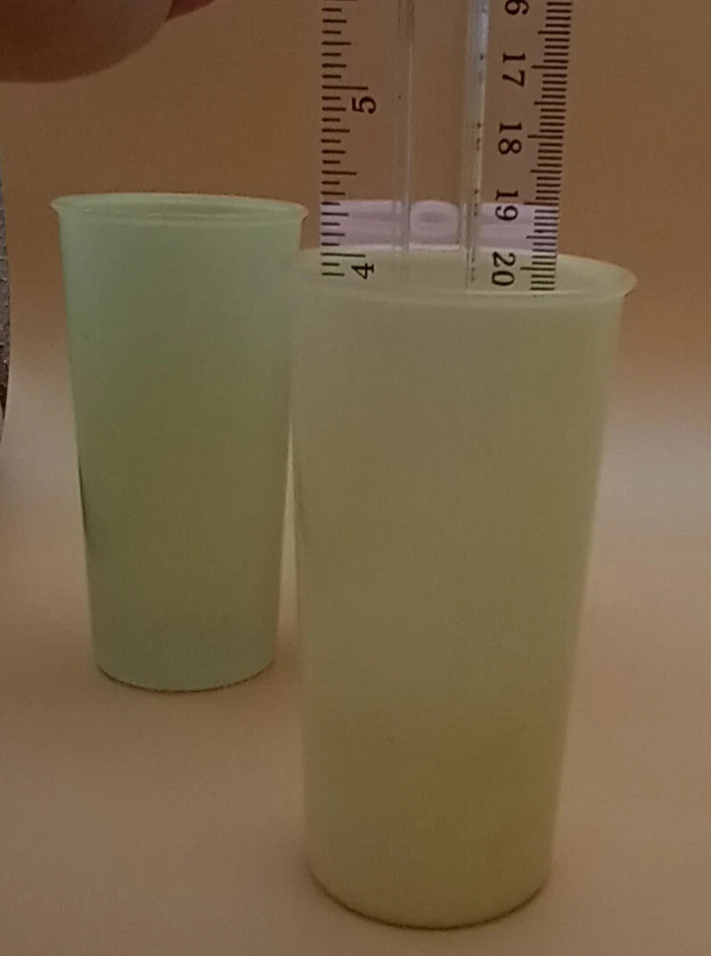 4 Tupperware Tumbler Drinking Cups 117 3 3/8" Small & Thin 6 oz, 1 smaller 3" | eBay