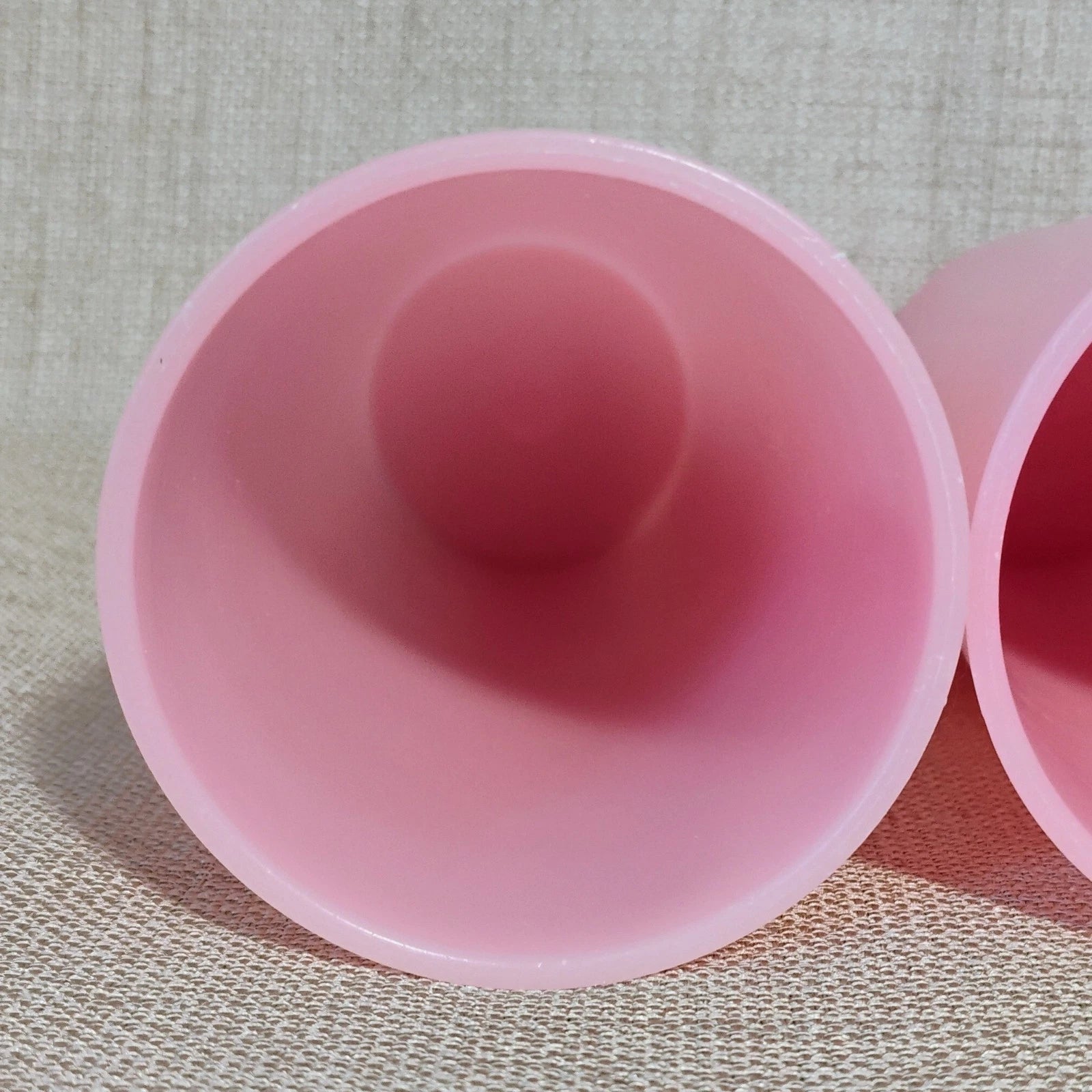 3 1970's Vintage Tupperware pink pastel tumblers 16 oz 107-17 & 107-19 cups | eBay