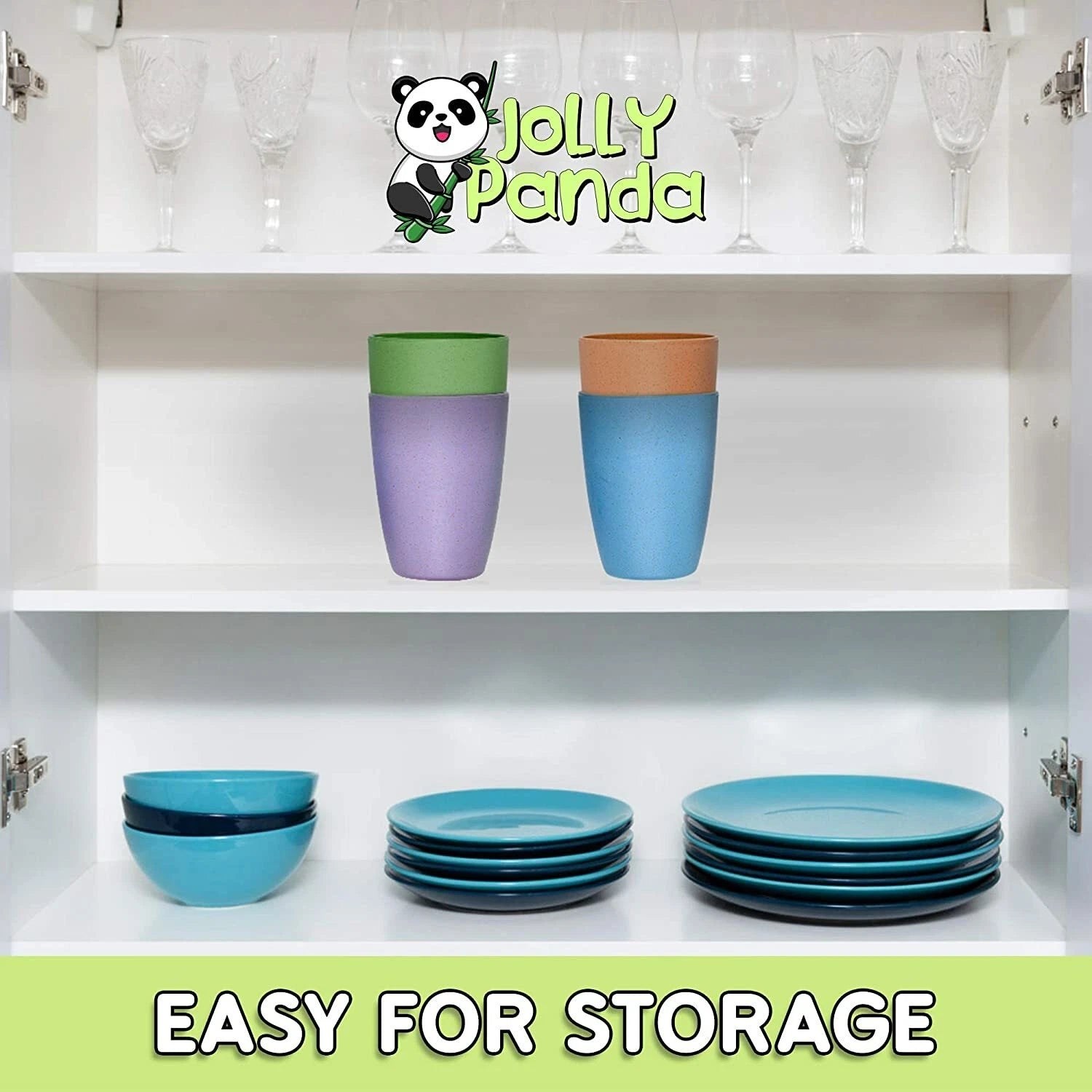 Eco Friendly 6 Items Unbreakable Reusable Drinking Cups 4(12 OZ) Cups & 2 Straws | eBay