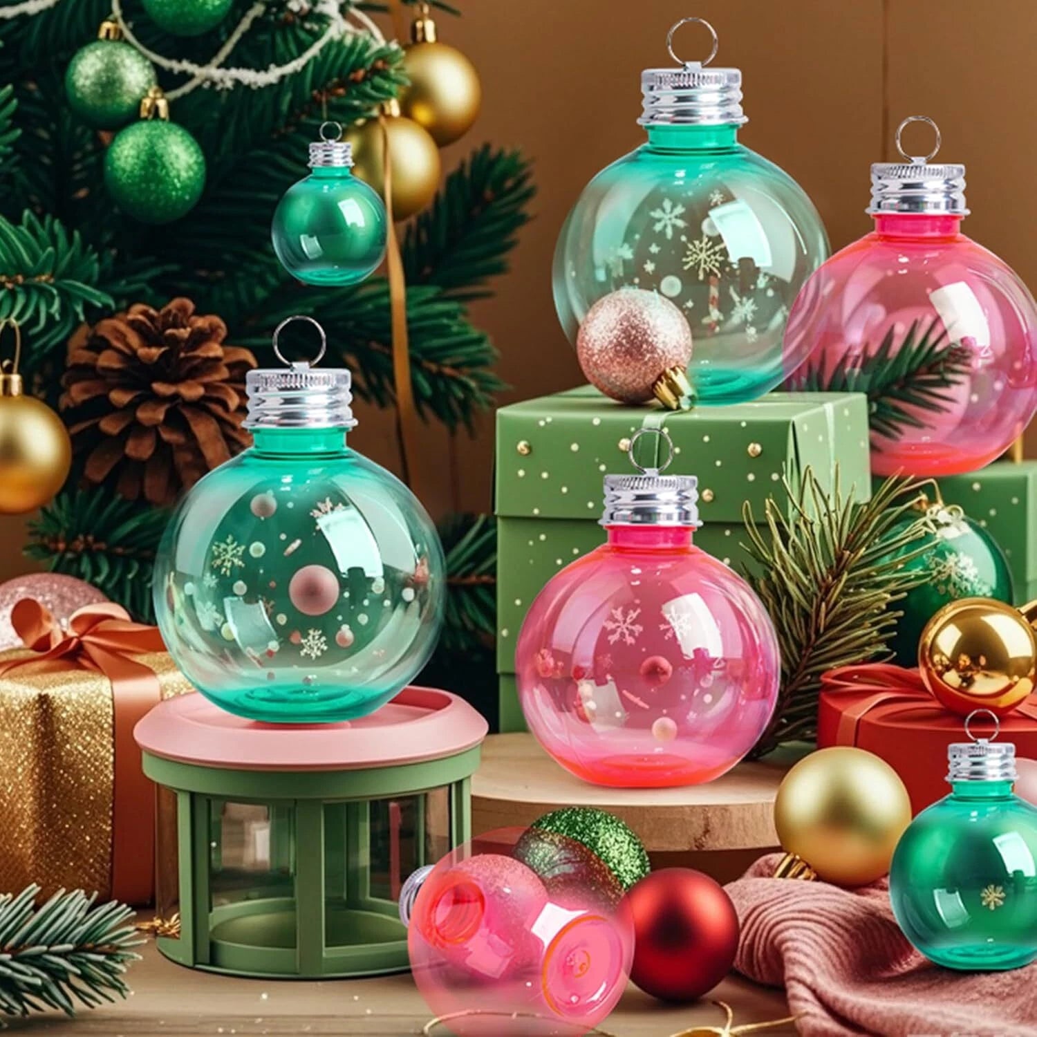 Christmas Ornament Spirit Shot Glasses-Set of 6 | eBay