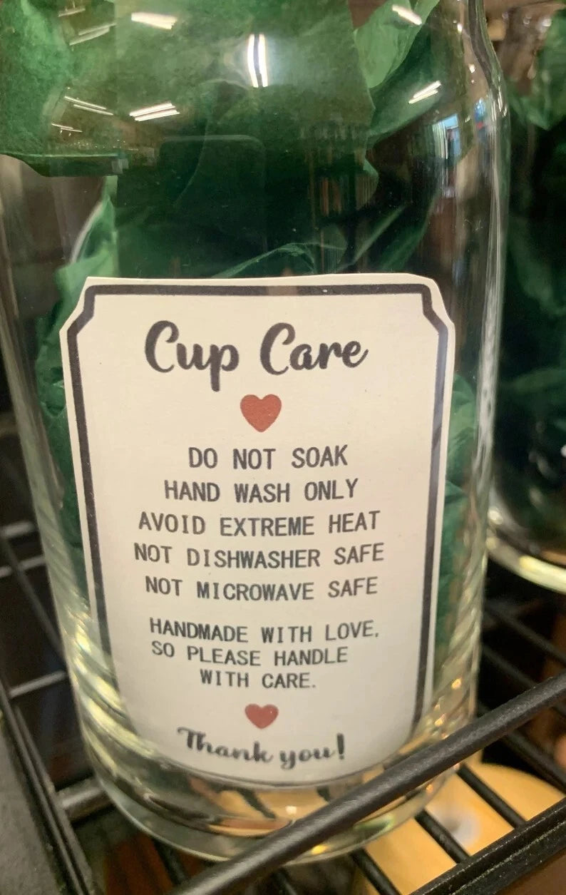 HMD Follow Your Dreams Floral Moon 16 oz Glass Can Tumbler w/Bamboo Lid & Straw. | eBay