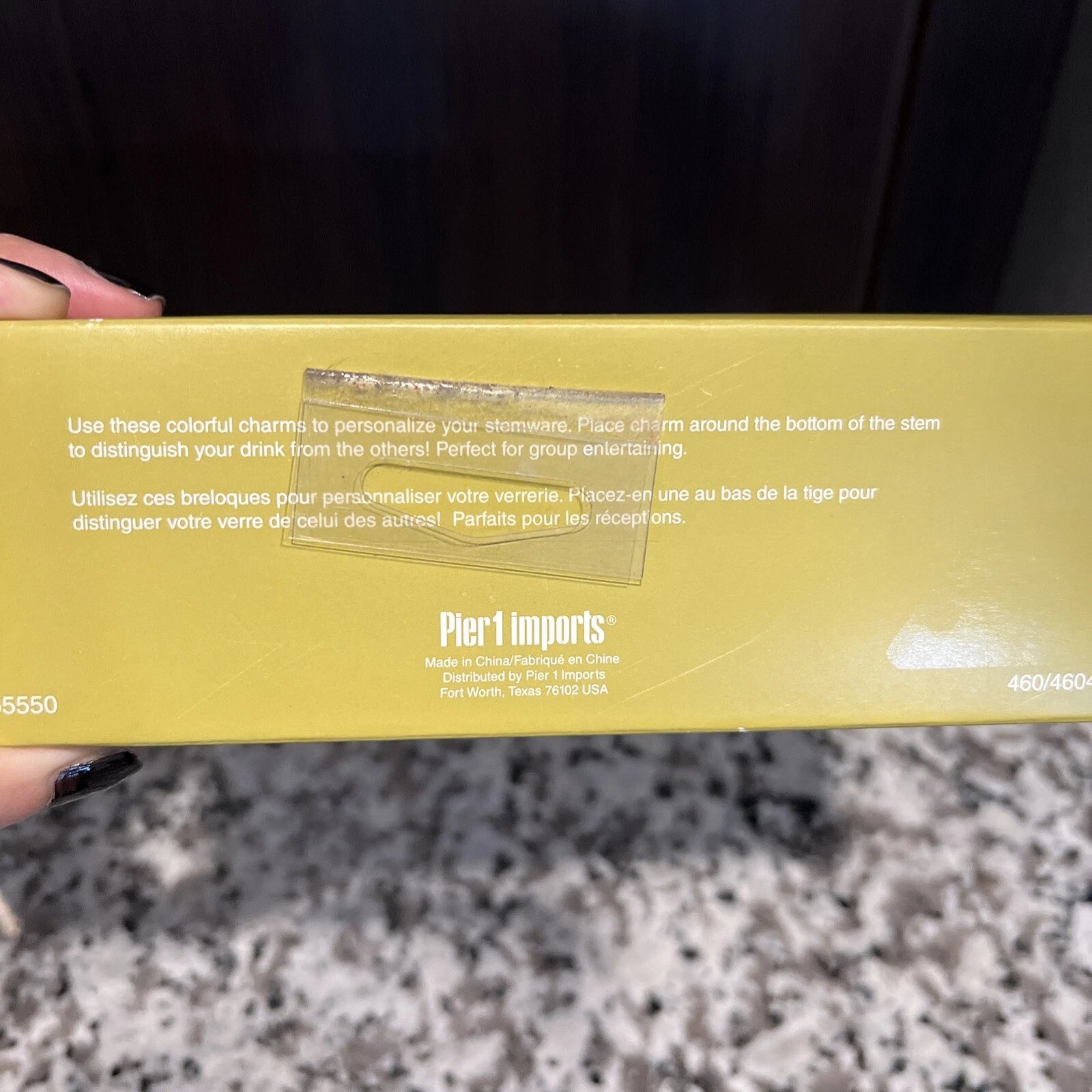 Pier 1 Set of 6 Colorful Slippers Drink Charms Wine Charms NEW | eBay