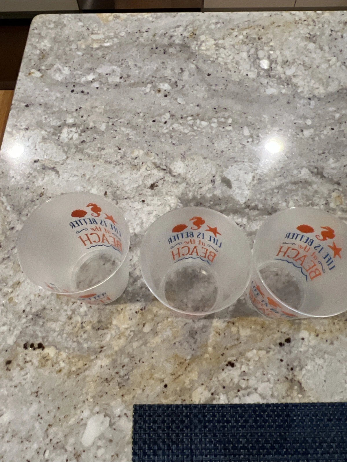 Life Is Better At The Beach Plastic Summer Cup 6 Pieces | eBay