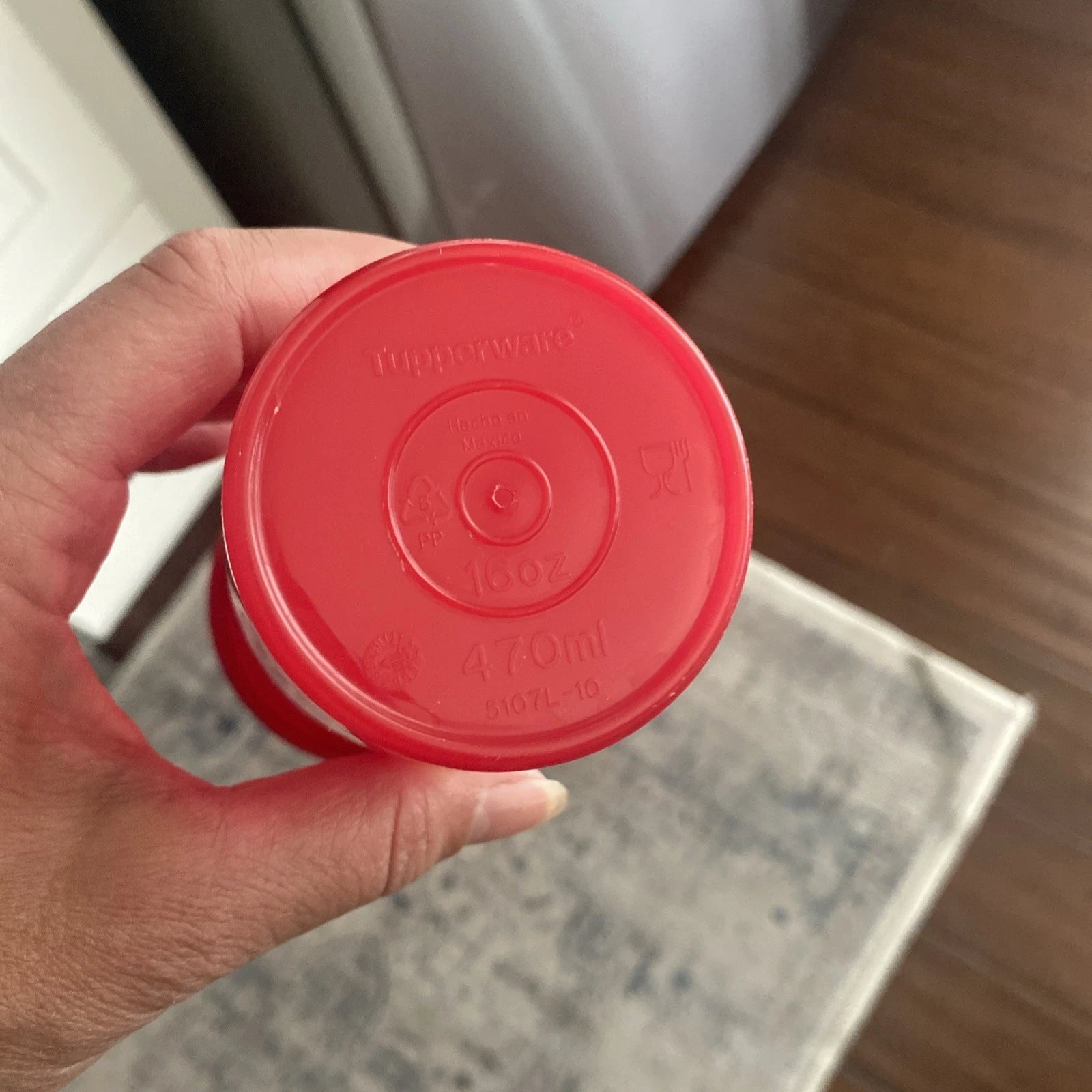 Tupperware 4 RED 16 oz Tall Tumblers Cups #5107L-10 With Lid - New! | eBay