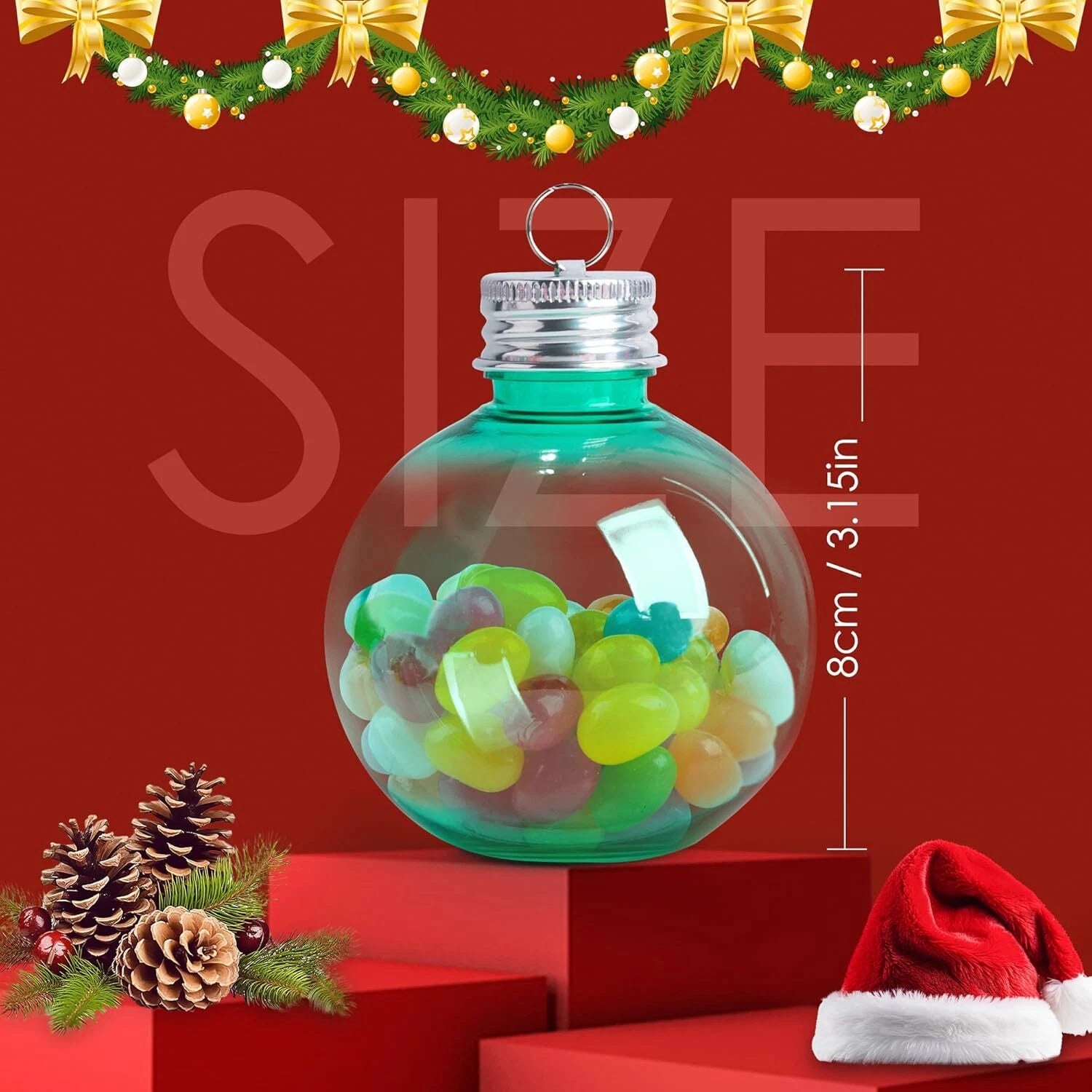 Christmas Ornament Spirit Shot Glasses-Set of 6 | eBay