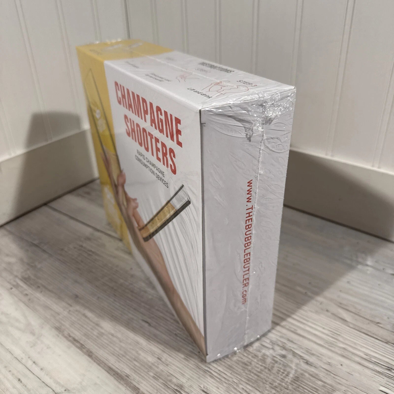 Champagne Shooters Rapid Champagne Consumption Devices by Bubble Butler Set of 2 | eBay