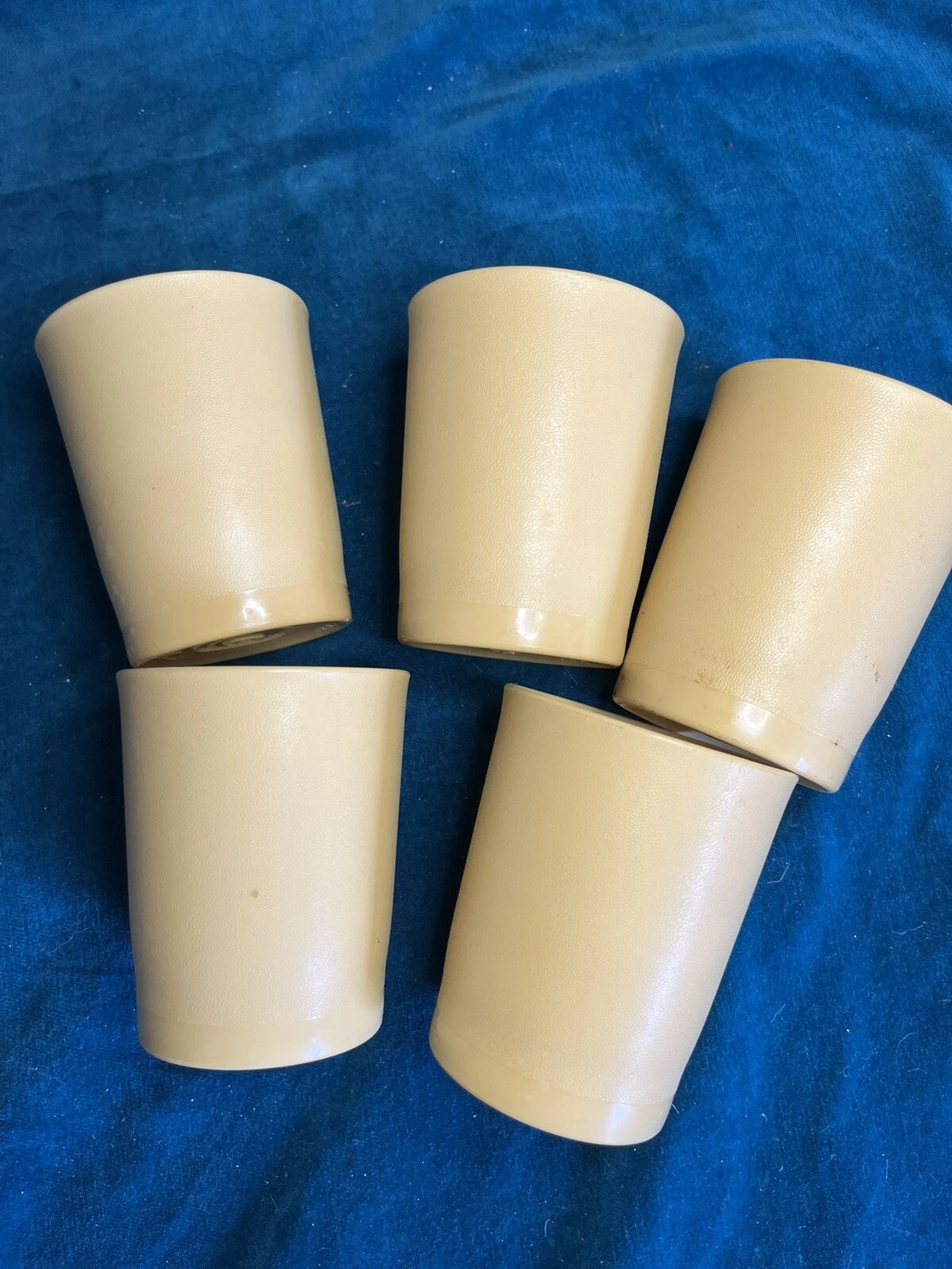 Tupperware 5 Yellow Gold 6 oz. vintage Kids' Juice Cups Tumblers 1251 small | eBay