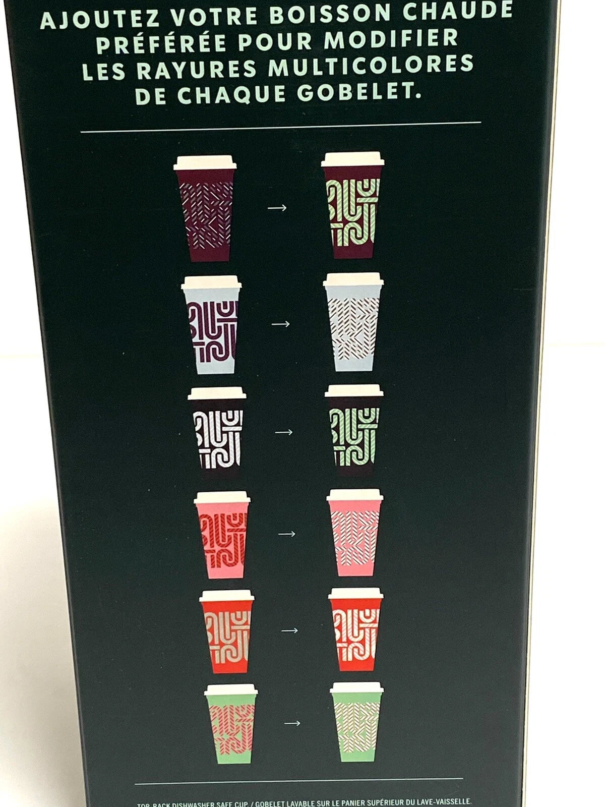 NEW --Starbucks Color Changing Hot Cups set of 6 Holiday 2020 | eBay
