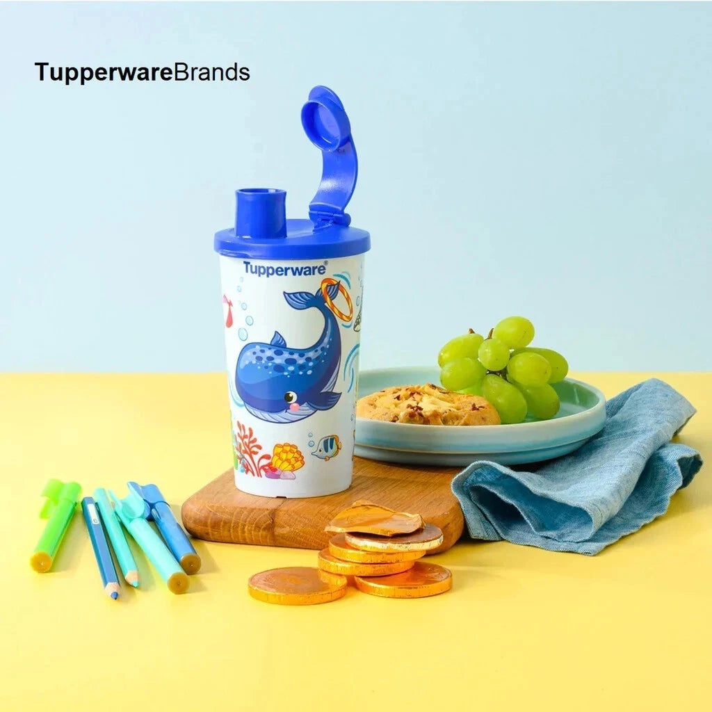 Tupperware (11oz) Kids Aqua Friends Tumbler Set (2pcs) | eBay
