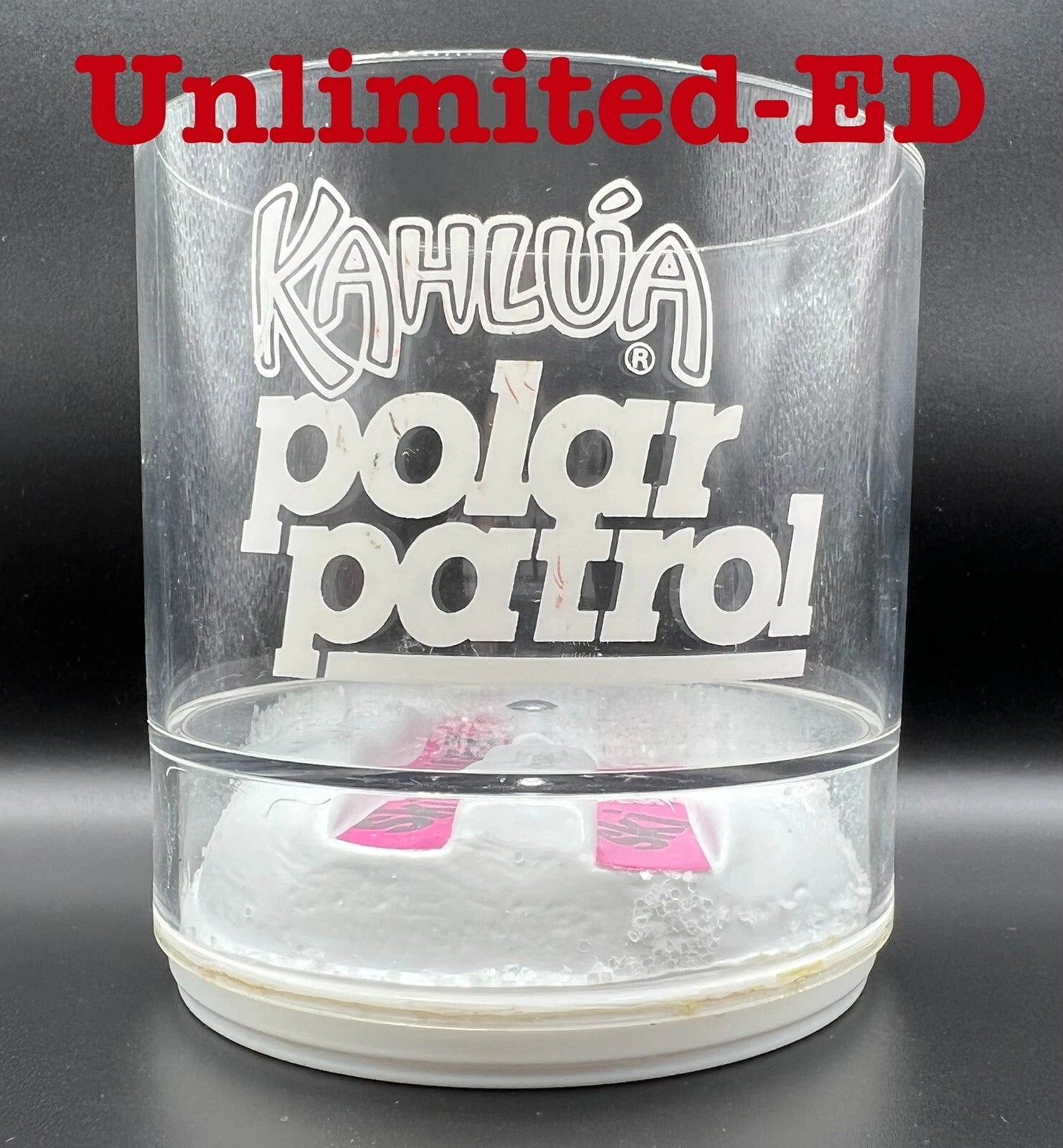 SET of 6 - VINTAGE Kahlua Tumbler Polar Patrol Tiki Palm Club Kaluha Mexico Howw | eBay