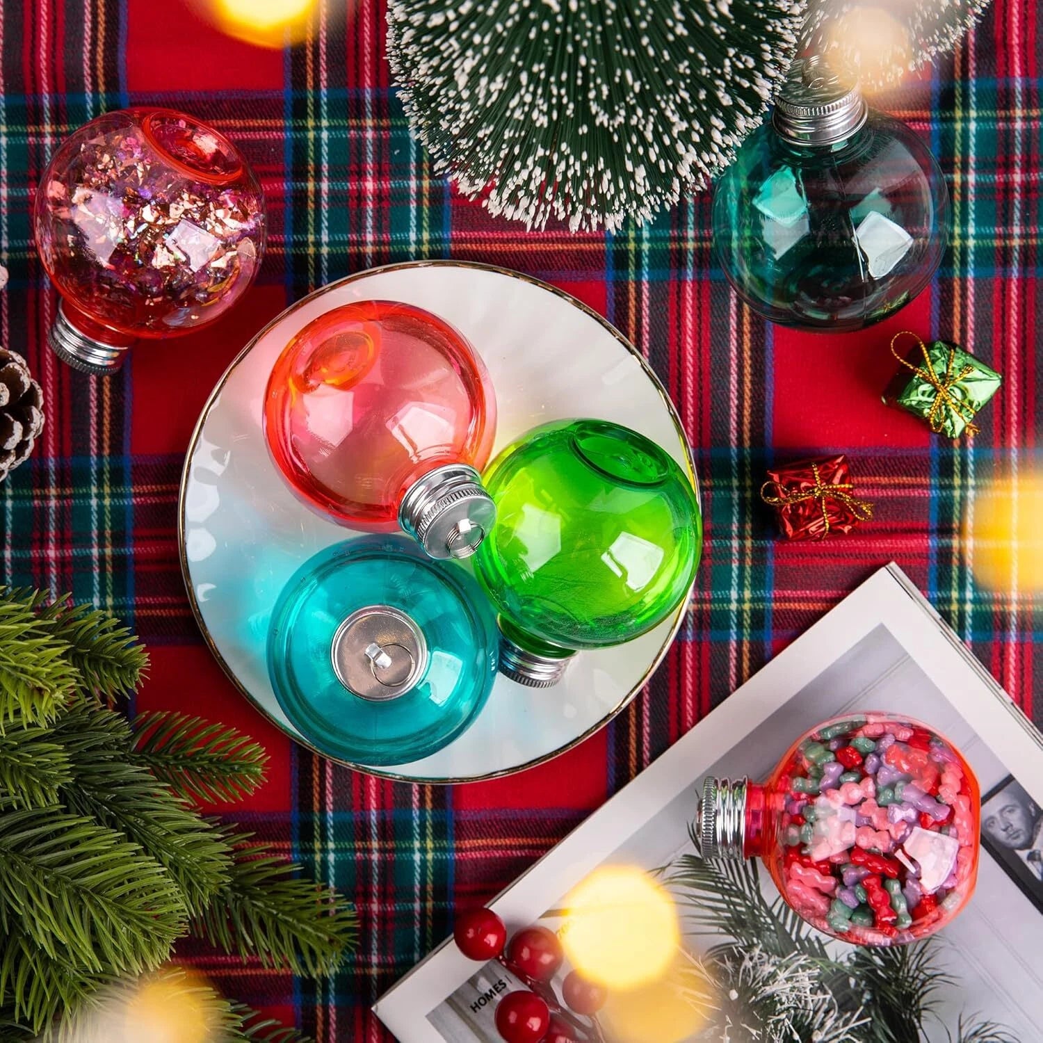 Christmas Ornament Spirit Shot Glasses-Set of 6 | eBay