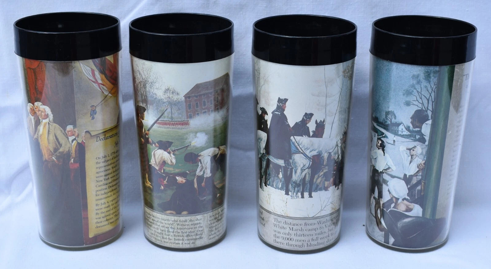 Thermo-Serv - BICENTENNIAL - Set of 4 - 6 1/4" MUGS | eBay