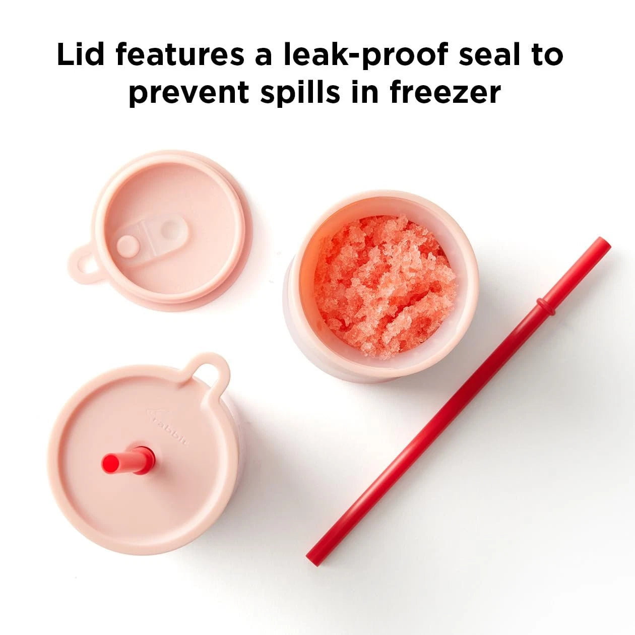 Frozen Cocktail Silicone Tumbler, Set of 2, Pink | eBay