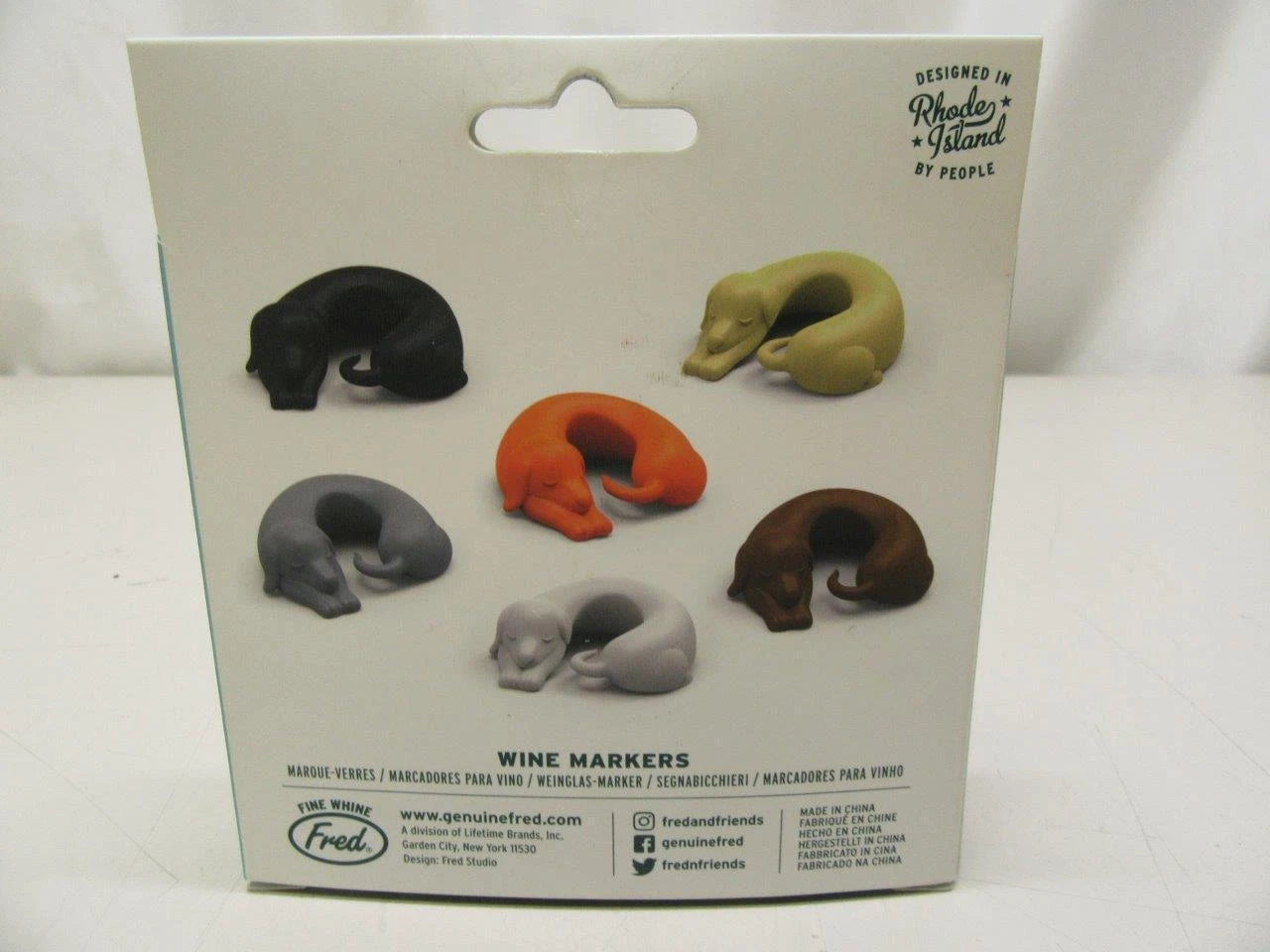 Fred WINER DOGS Dachshund Dog Drink Markers, Set of 6 | eBay
