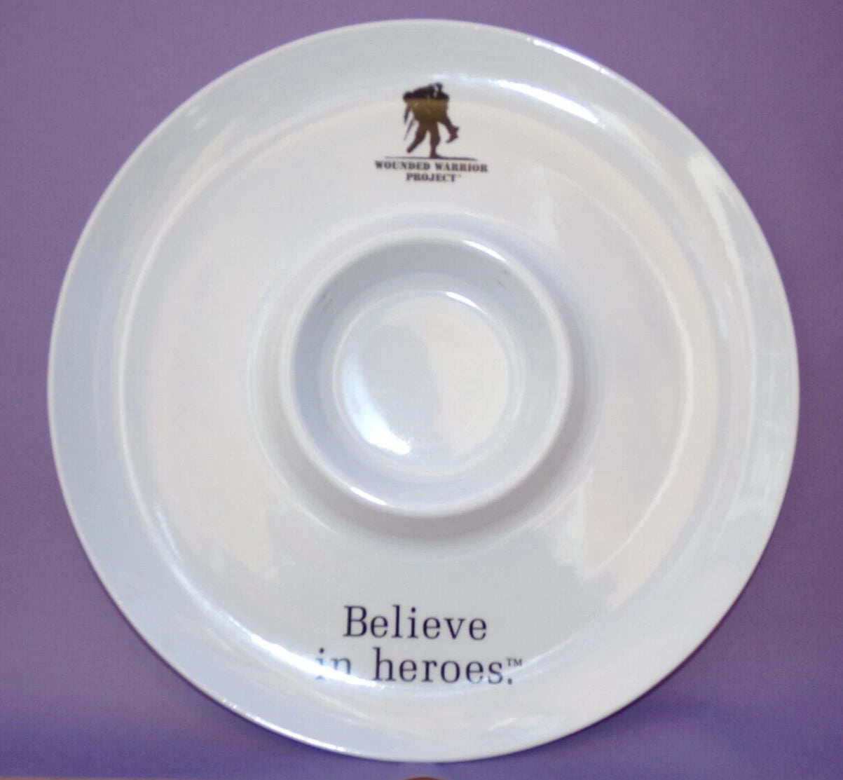 RARE Wounded Warrior Snack Tray with Honor Glasses Set | eBay