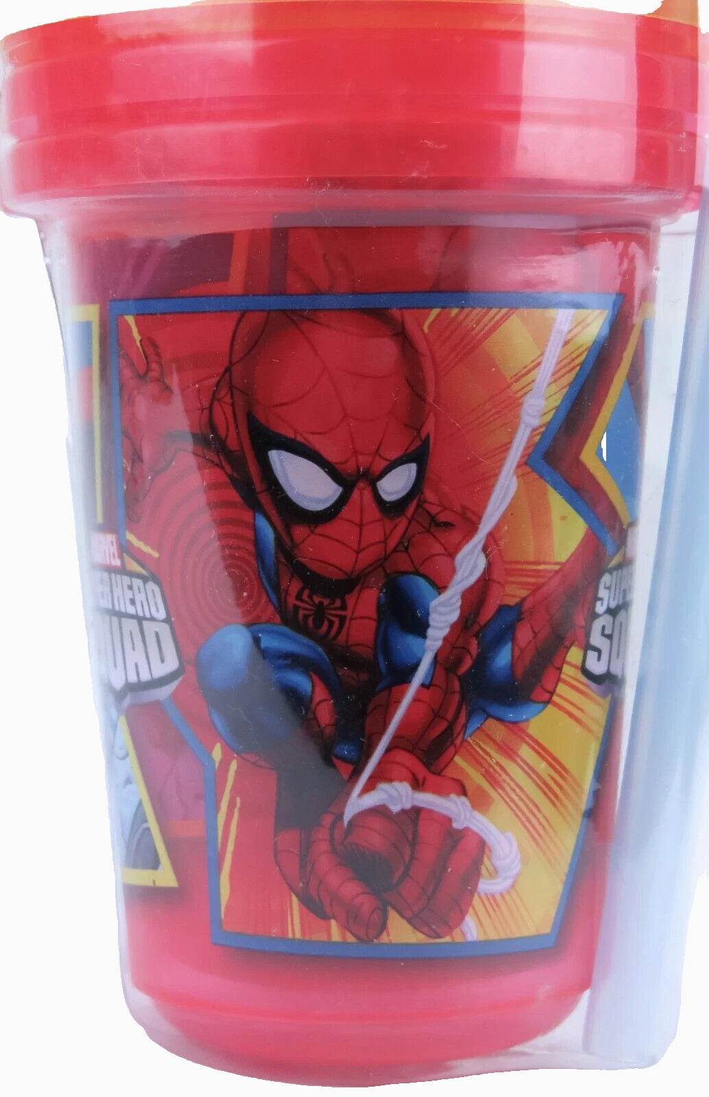Marvel Superhero Sqad 3-Pack 10oz Reusable Kids Sippy Cups W/Lids/Straws NO BPA | eBay