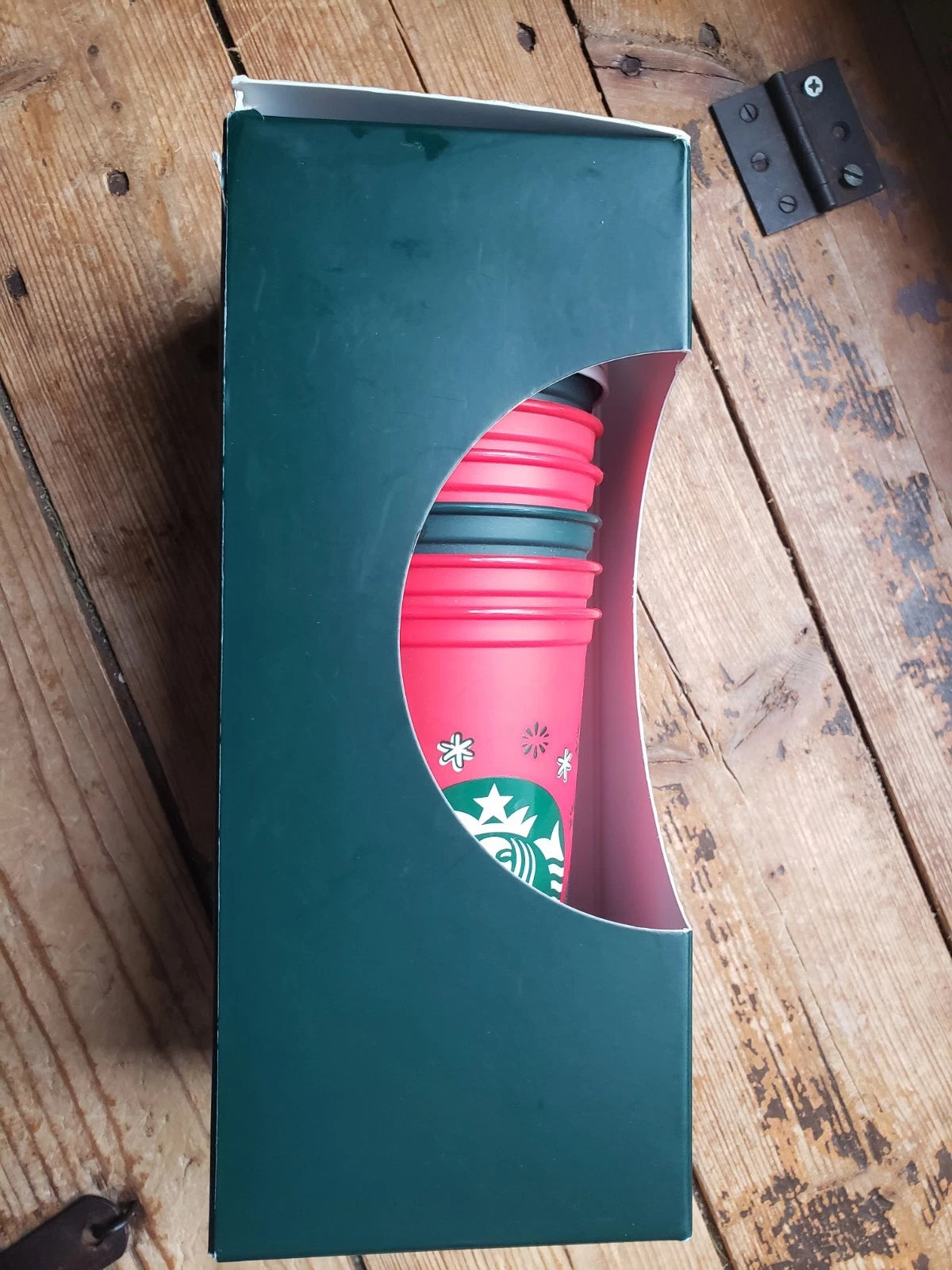 Starbucks Color Changing Reusable Holiday Cups, Set Of 6, New. 16oz | eBay