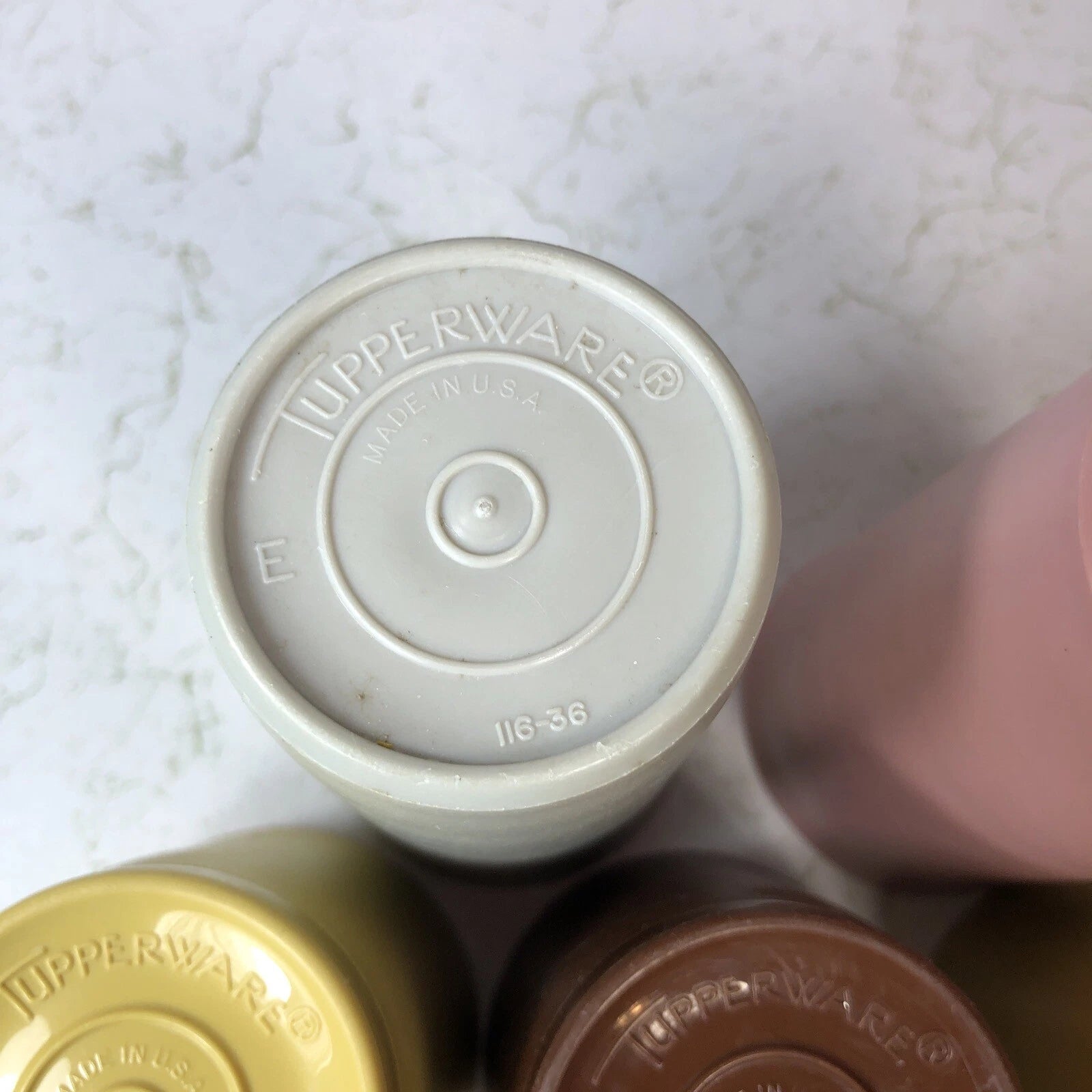 Lot of 7 Tupperware Juice Cups Tumblers 5 #1251 - 6 oz. & 2 #116 - 9 oz | eBay