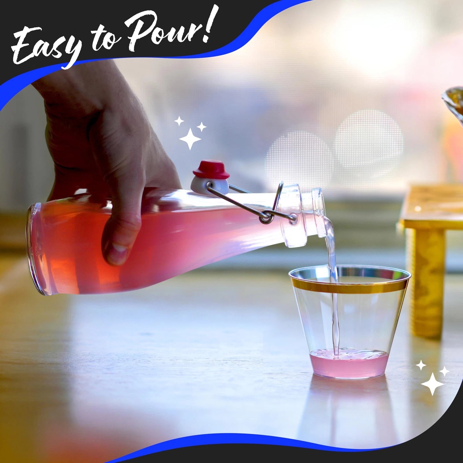 8.5 Oz Swing Top Glass Bottles |Set of 6 Flip Top Glass Bottle with Stopper |... | eBay