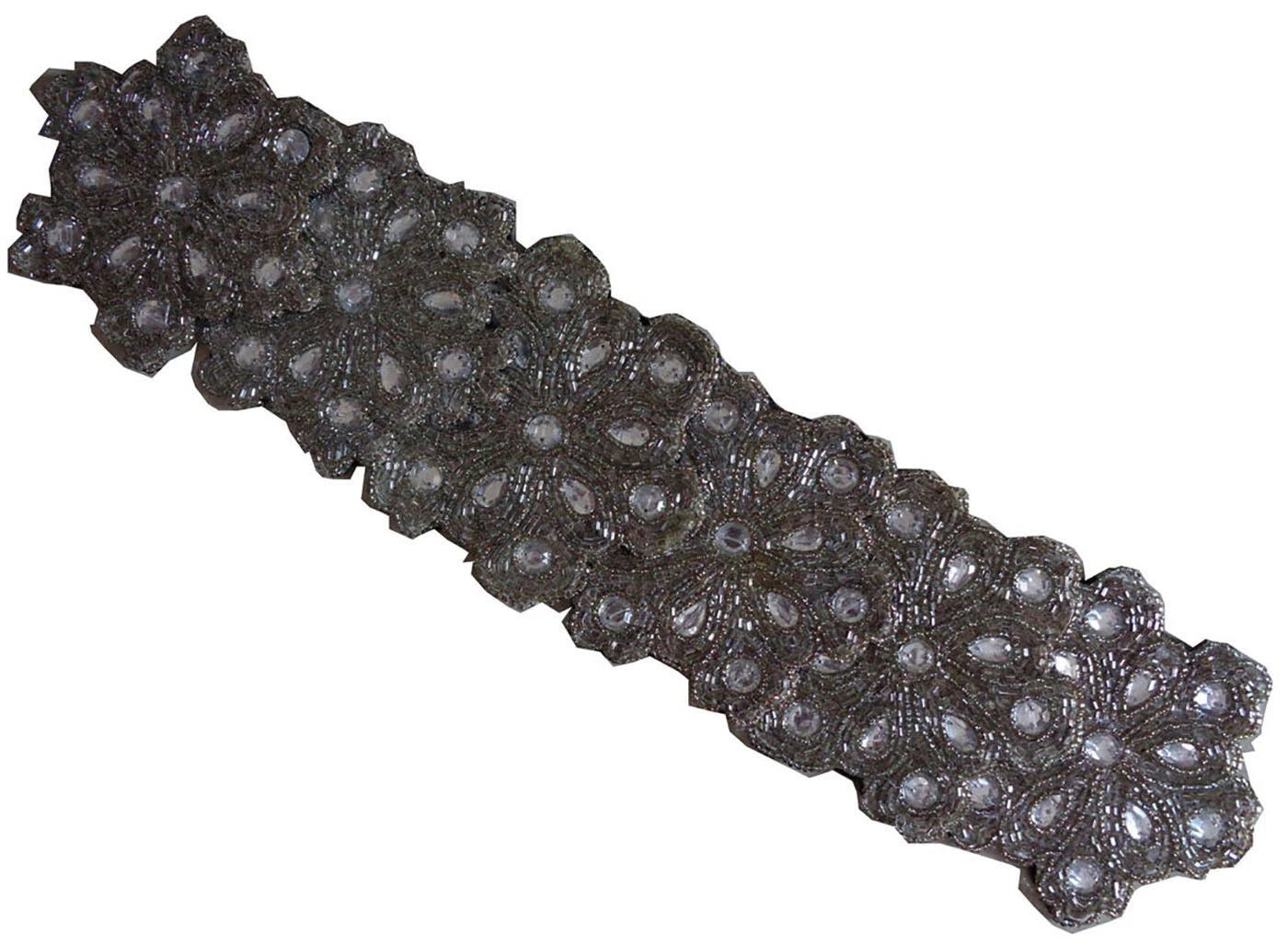 Holiday Decorative silver black star Beaded Coasters Set of 6 Round 4" inch gift | eBay