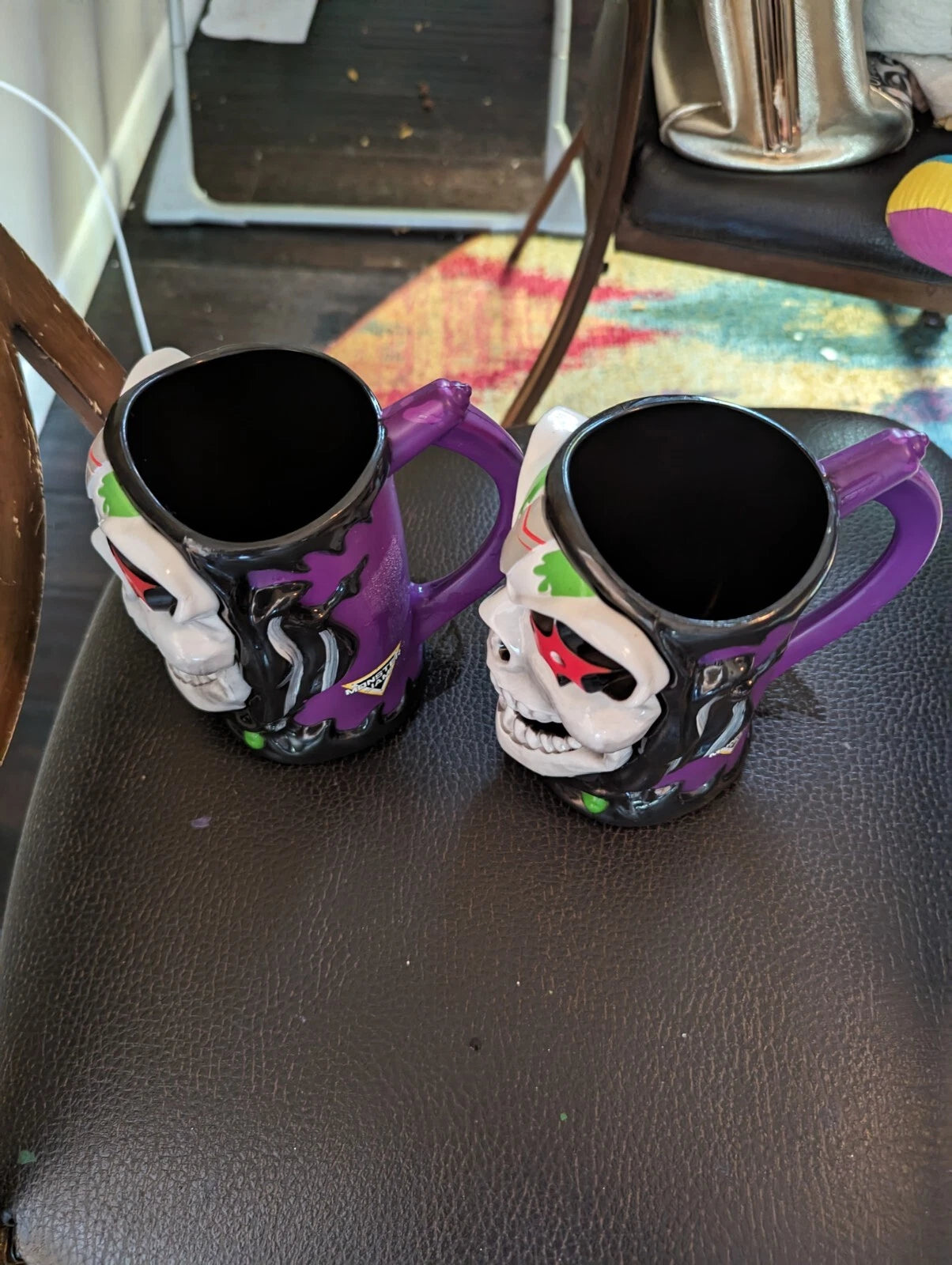 Monster Jam Grave Digger Truck 6” Plastic Light up Cup Mug Stein (2) Halloween | eBay