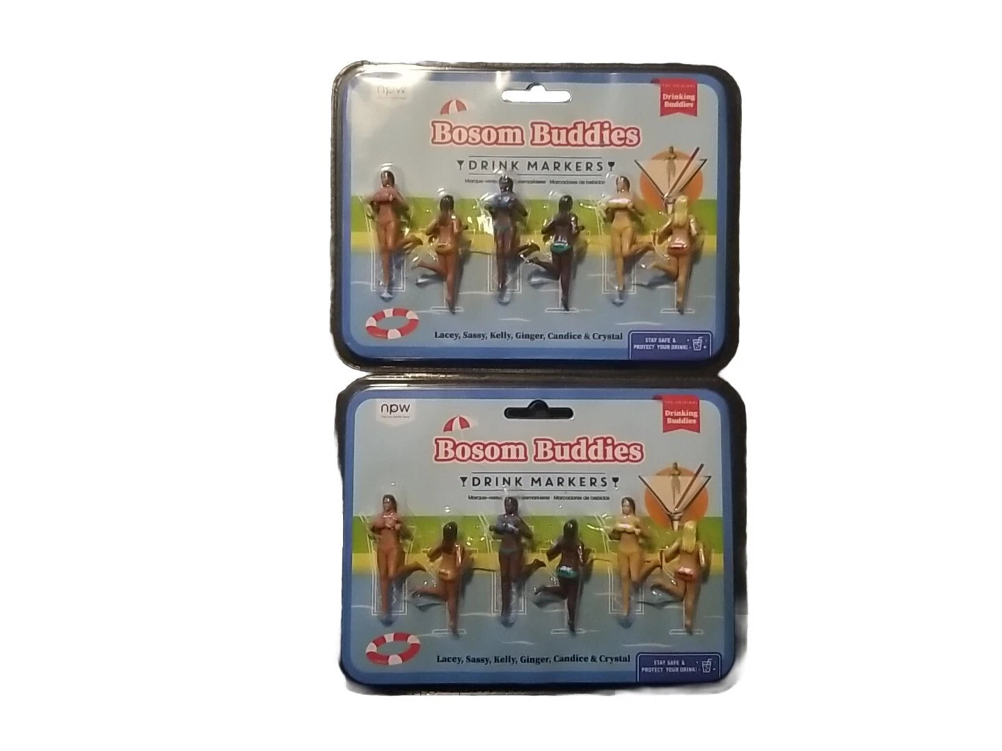 Lot Of 2 Bosom Buddies Drink Markers New In Plastic | eBay