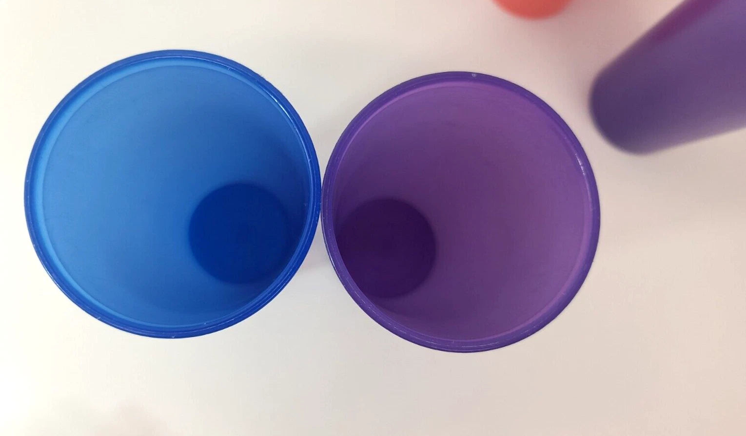 Lot of (4) Tupperware TUMBLERS #107 6 1/2" Mixed Colors 16oz | eBay