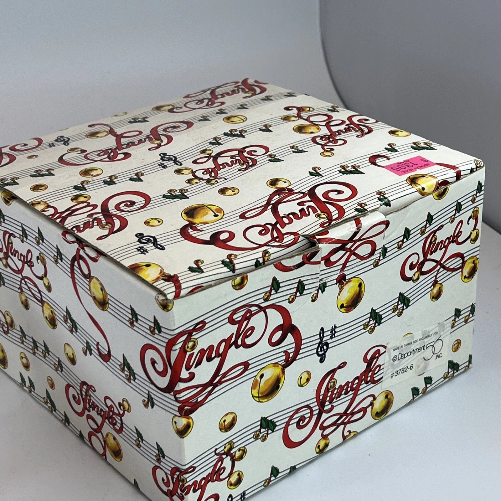 Department 56 VTG Jingle Bells Christmas Plastic Drink Cups Boxed Set of 4 RARE | eBay