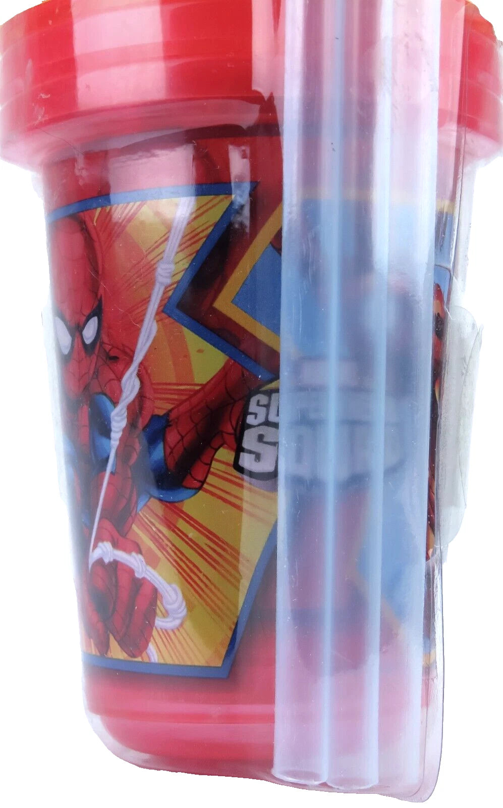Marvel Superhero Sqad 3-Pack 10oz Reusable Kids Sippy Cups W/Lids/Straws NO BPA | eBay