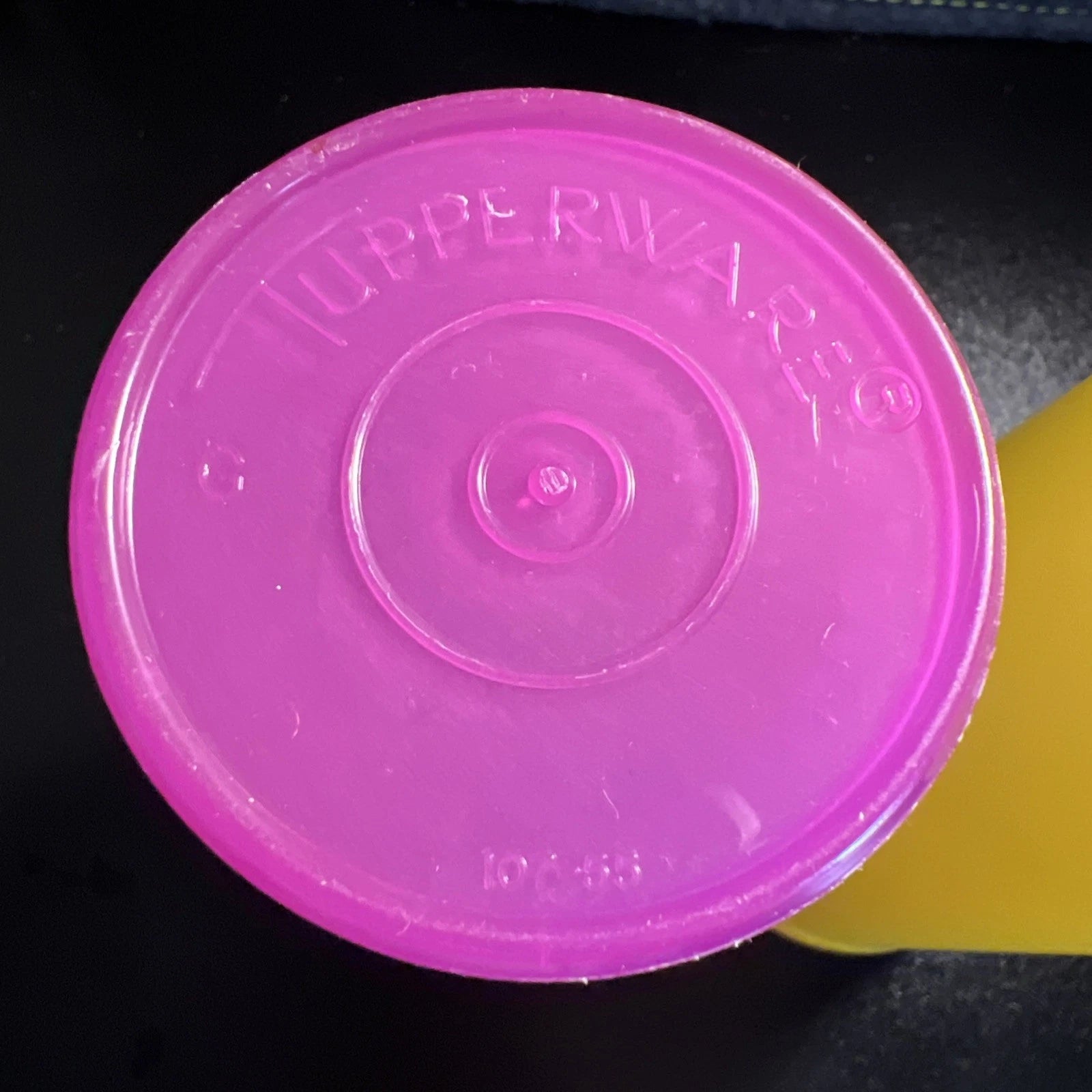 Pair of Vintage Tupperware 16oz Tumbler Cup #107-54/55 Stackable Purple & Yellow | eBay