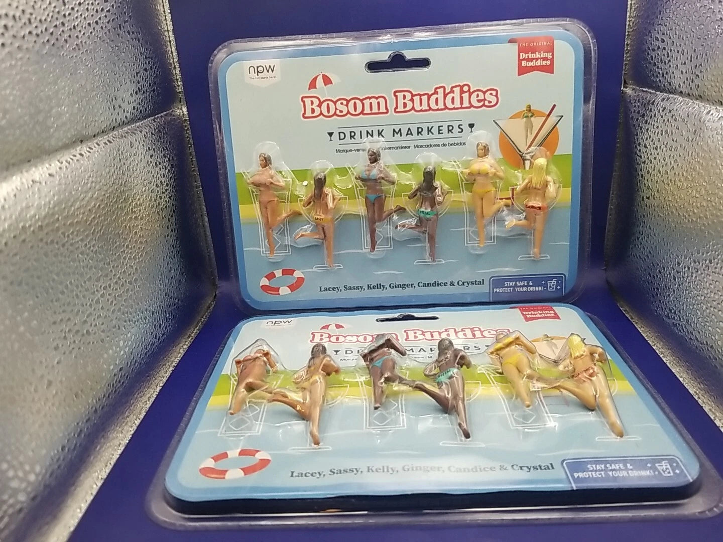 Lot Of 2 Bosom Buddies Drink Markers New In Plastic | eBay