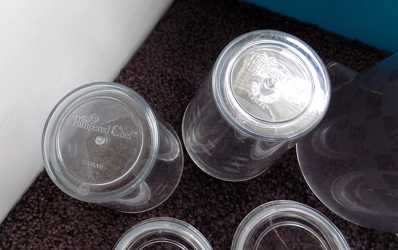 Pampered Chef Lot ~ Quick Stir Pitcher & 2 Double Wall Tumblers, Straw Lids | eBay