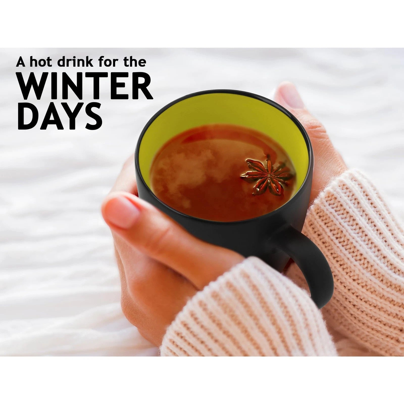 MIAMIO - Set of 6 Stoneware Coffee Mugs 12 Ounce/cup Set - Le Papillon | eBay