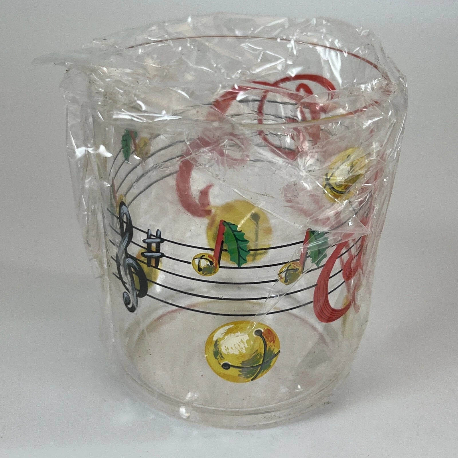 Department 56 VTG Jingle Bells Christmas Plastic Drink Cups Boxed Set of 4 RARE | eBay
