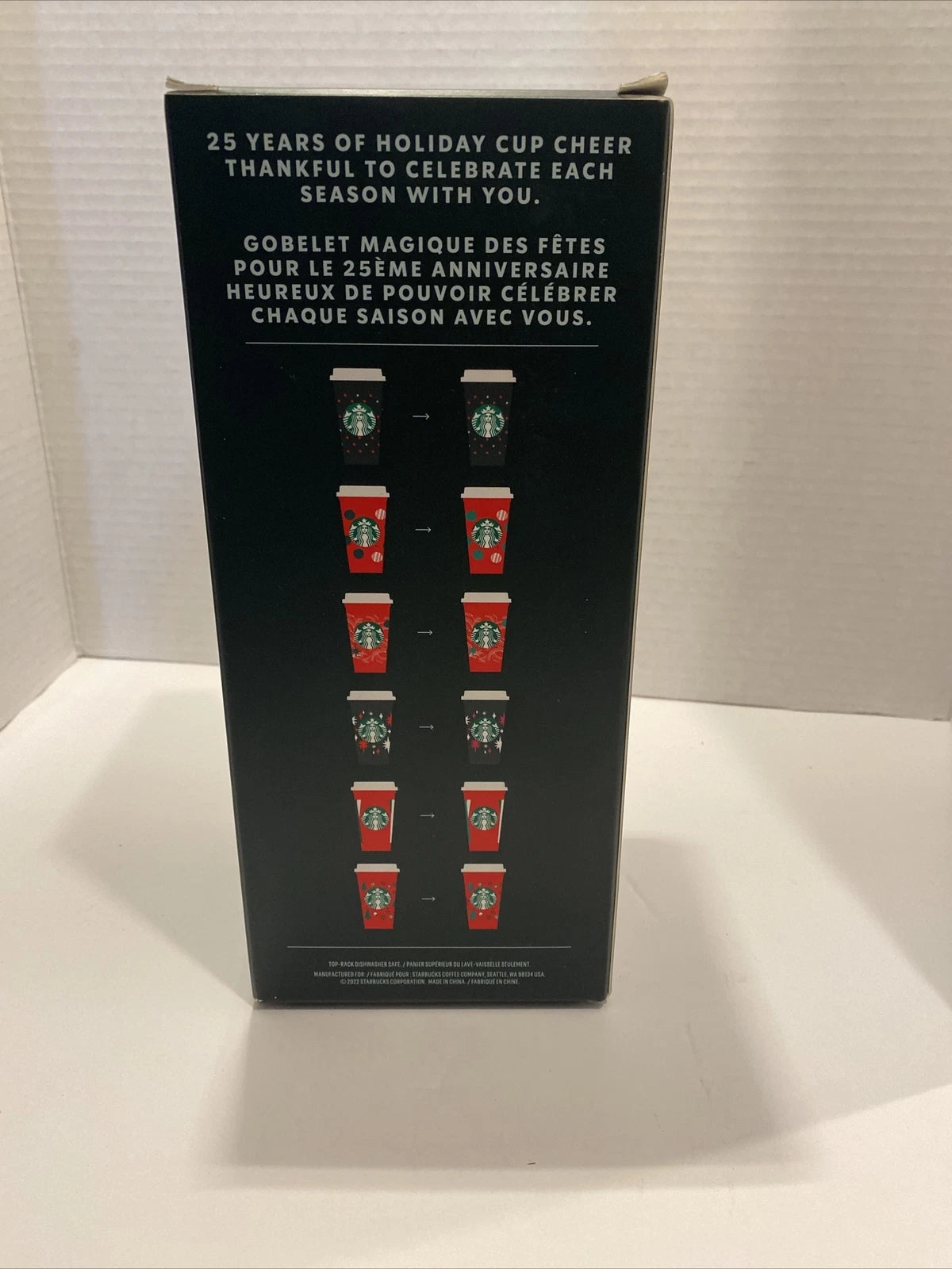 Starbucks Coffee 2022 | Holiday Color Changing Reusable Hot Cups 6-Pack 16oz NEW | eBay