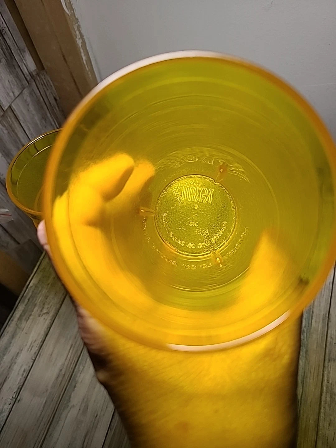 Five Yellow Texan 12 Oz Cups. Vintage. Good Shape | eBay