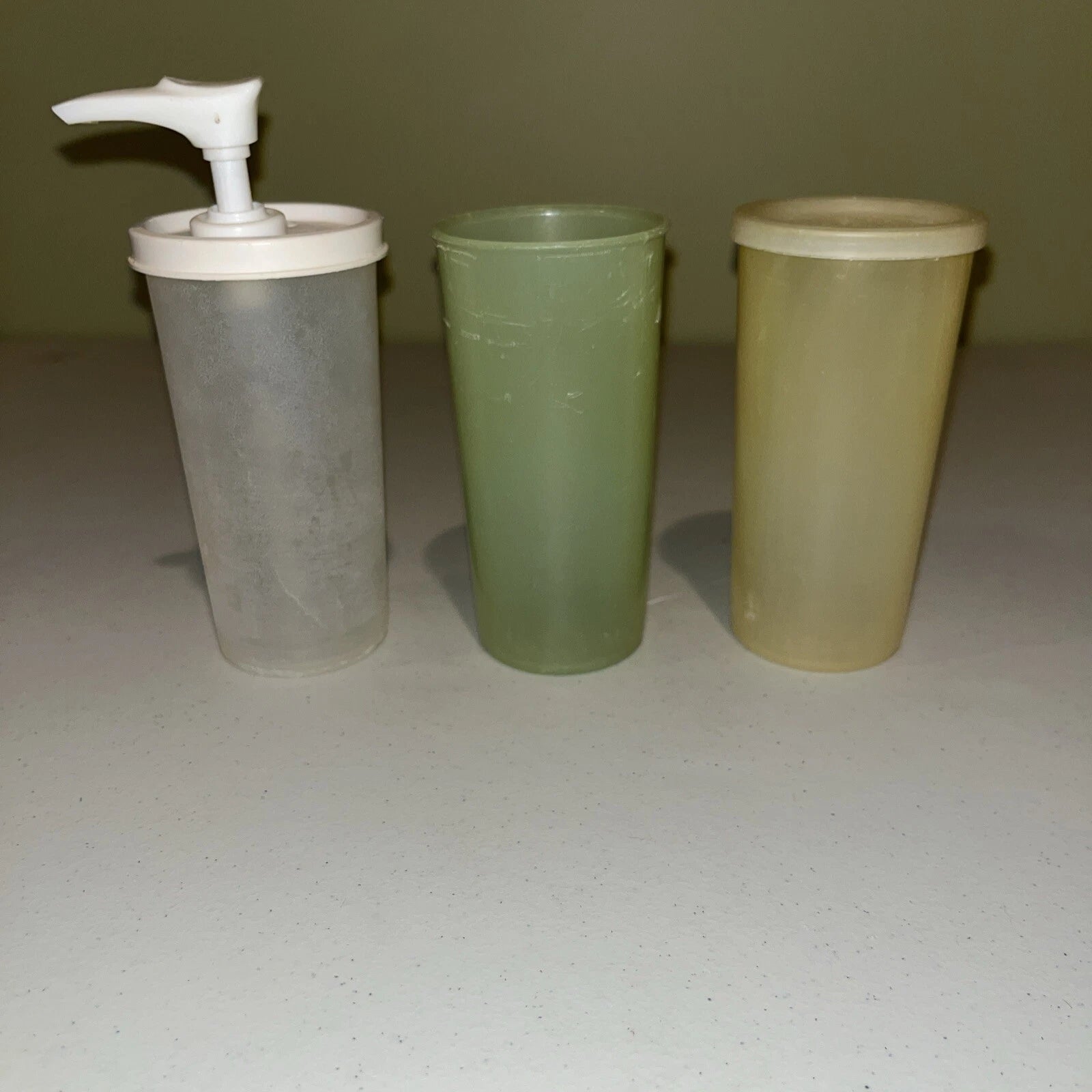 Vintage Tupperware Cups 6 OUNCE PASTEL JUICE #117 & #1329 lot of 3 | eBay